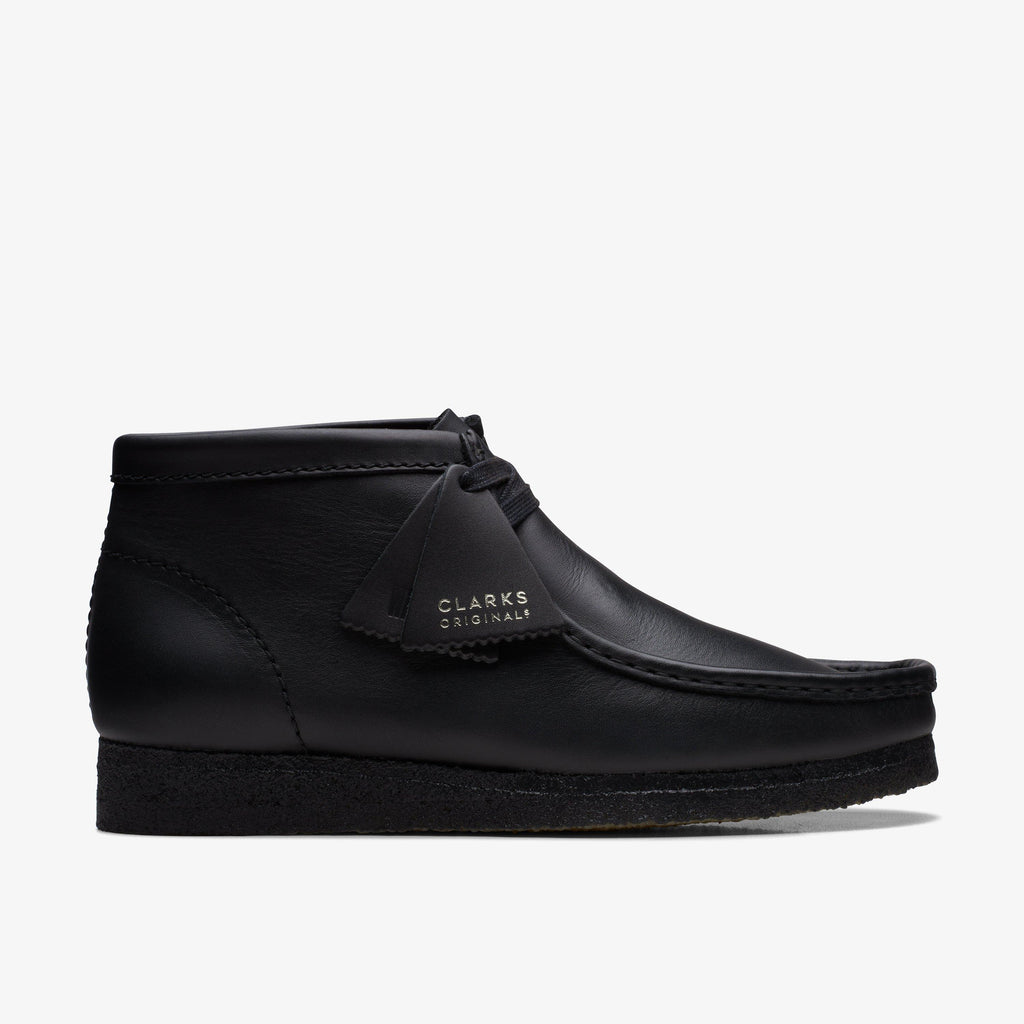 Wallabee Boot Cuir noir