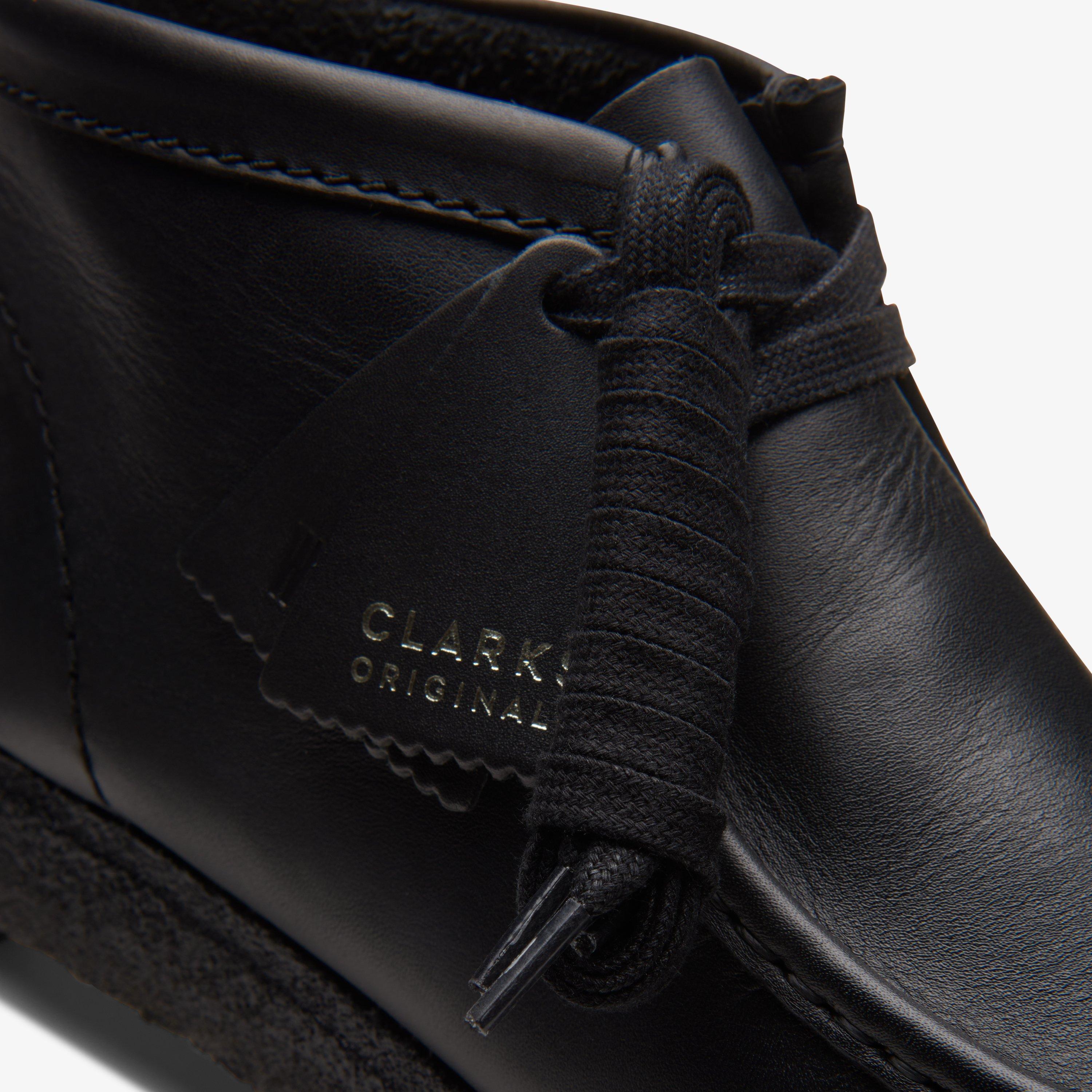 Wallabee Boot Cuir noir