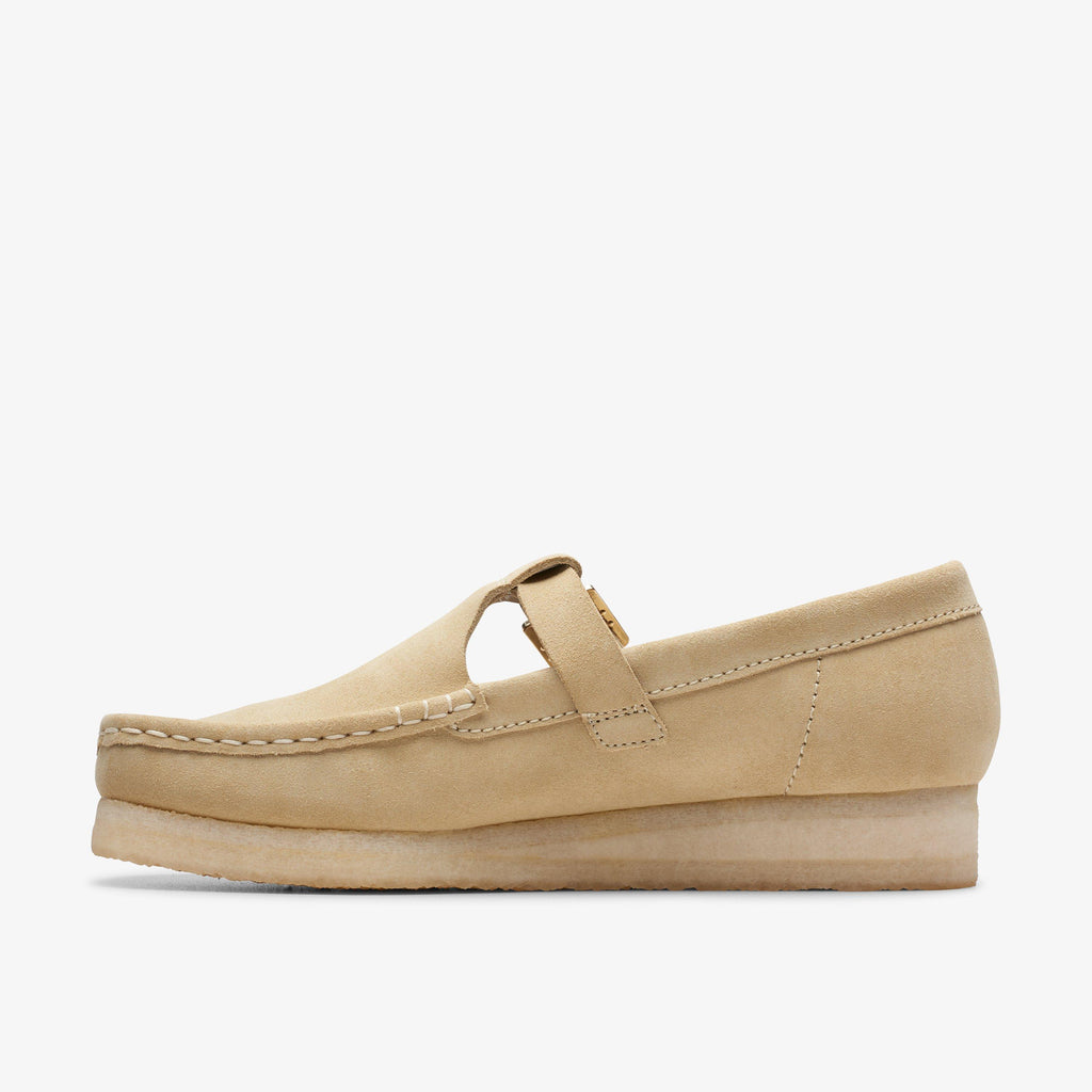 Wallabee T Bar Daim marron érable