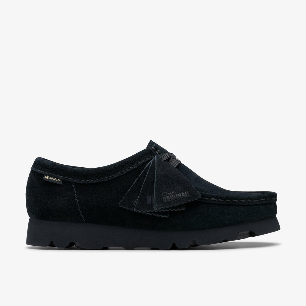 Wallabee en daim noir Gore-Tex
