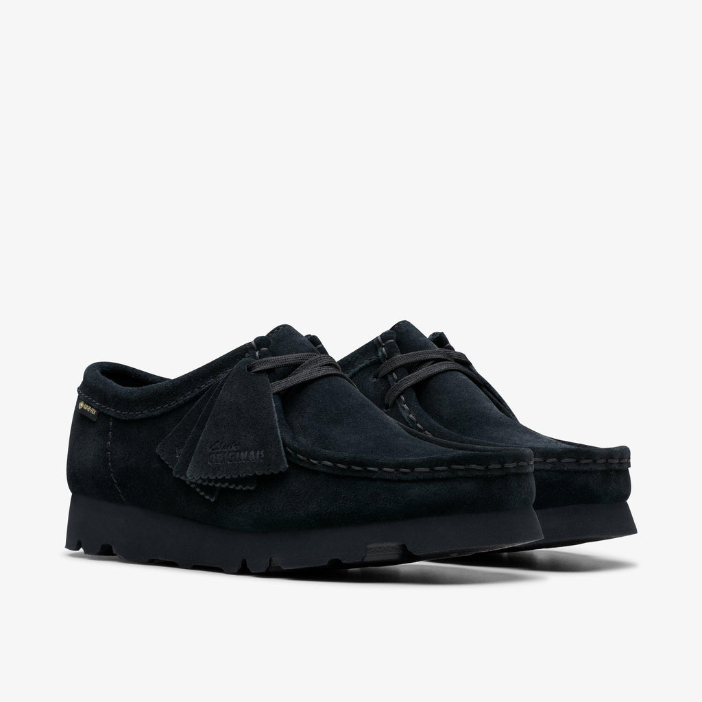 Wallabee en daim noir Gore-Tex