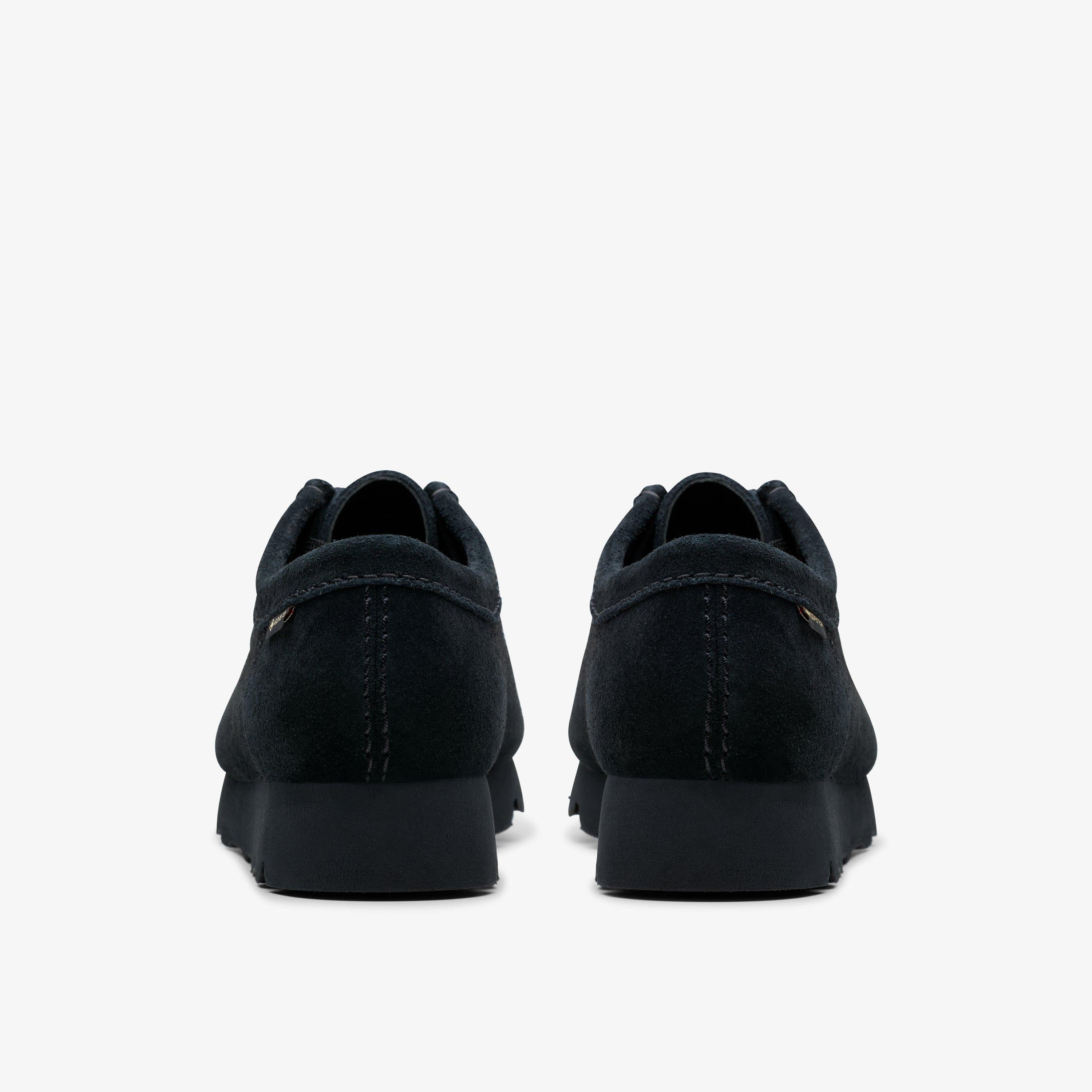 Wallabee en daim noir Gore-Tex