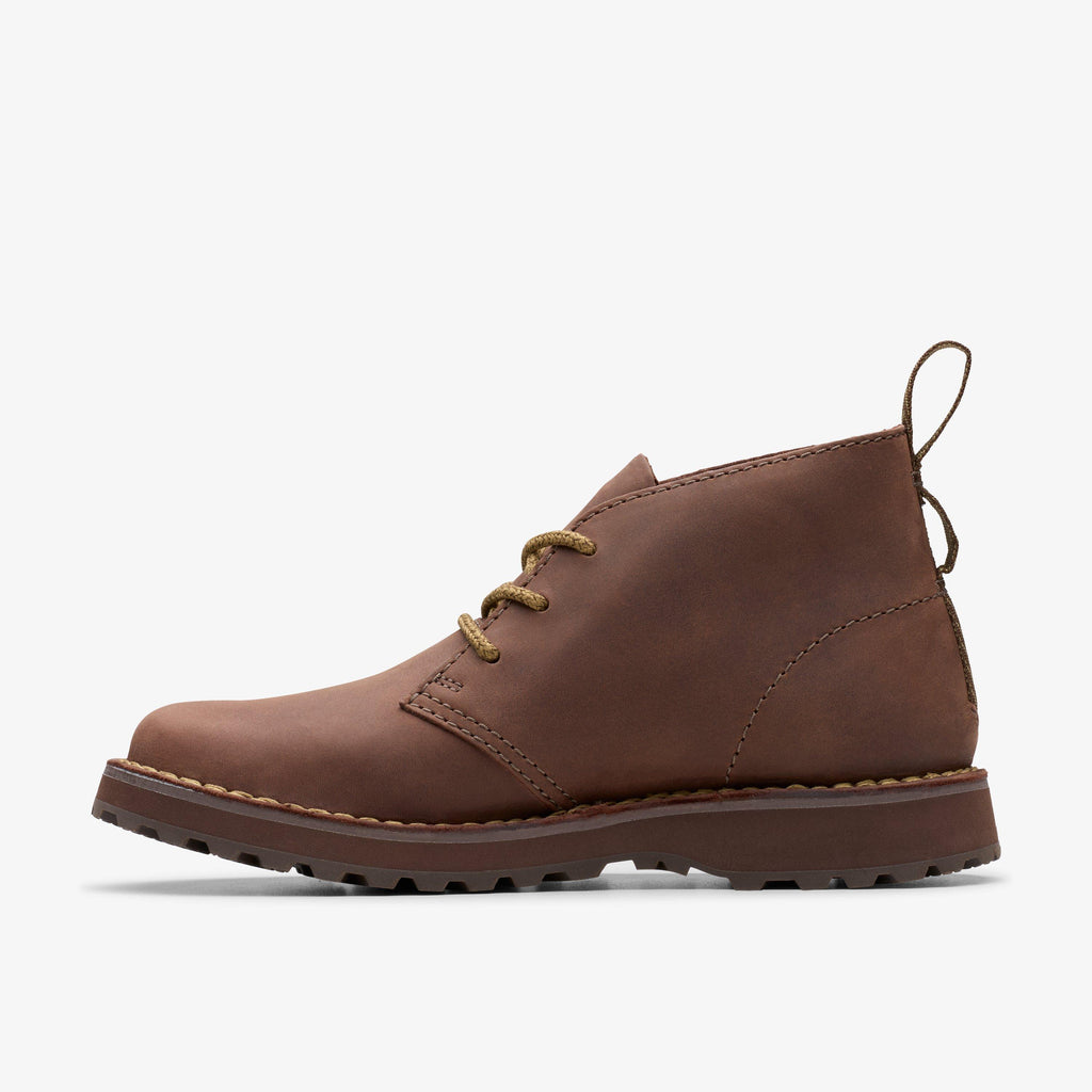 Solsbury Desert Boot Cuir marron foncé