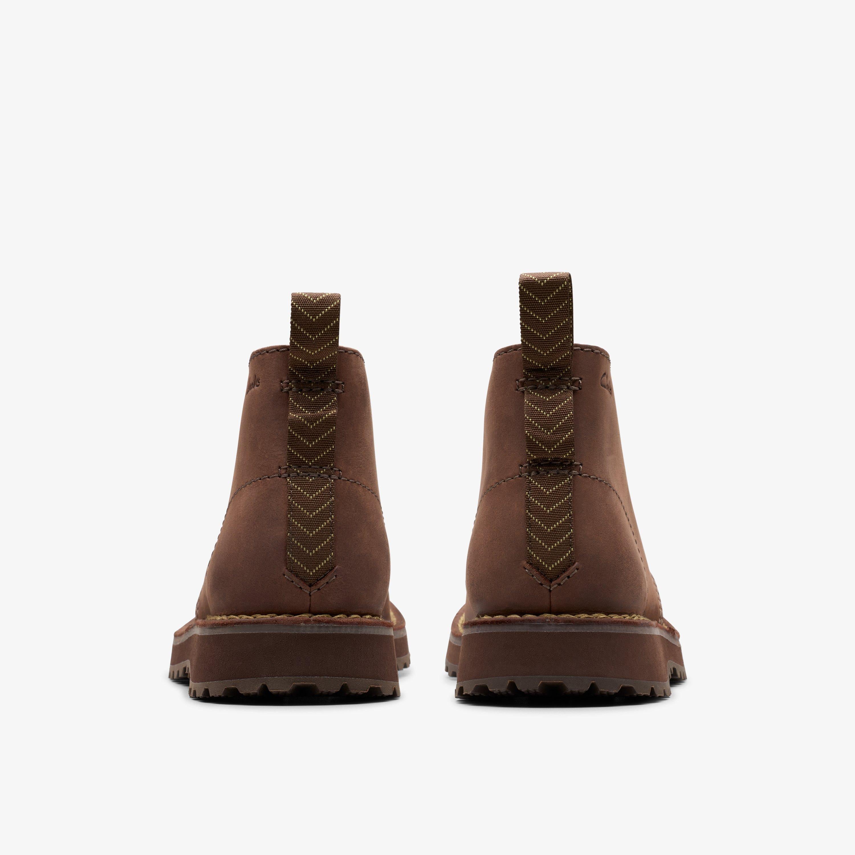 Solsbury Desert Boot Cuir marron foncé