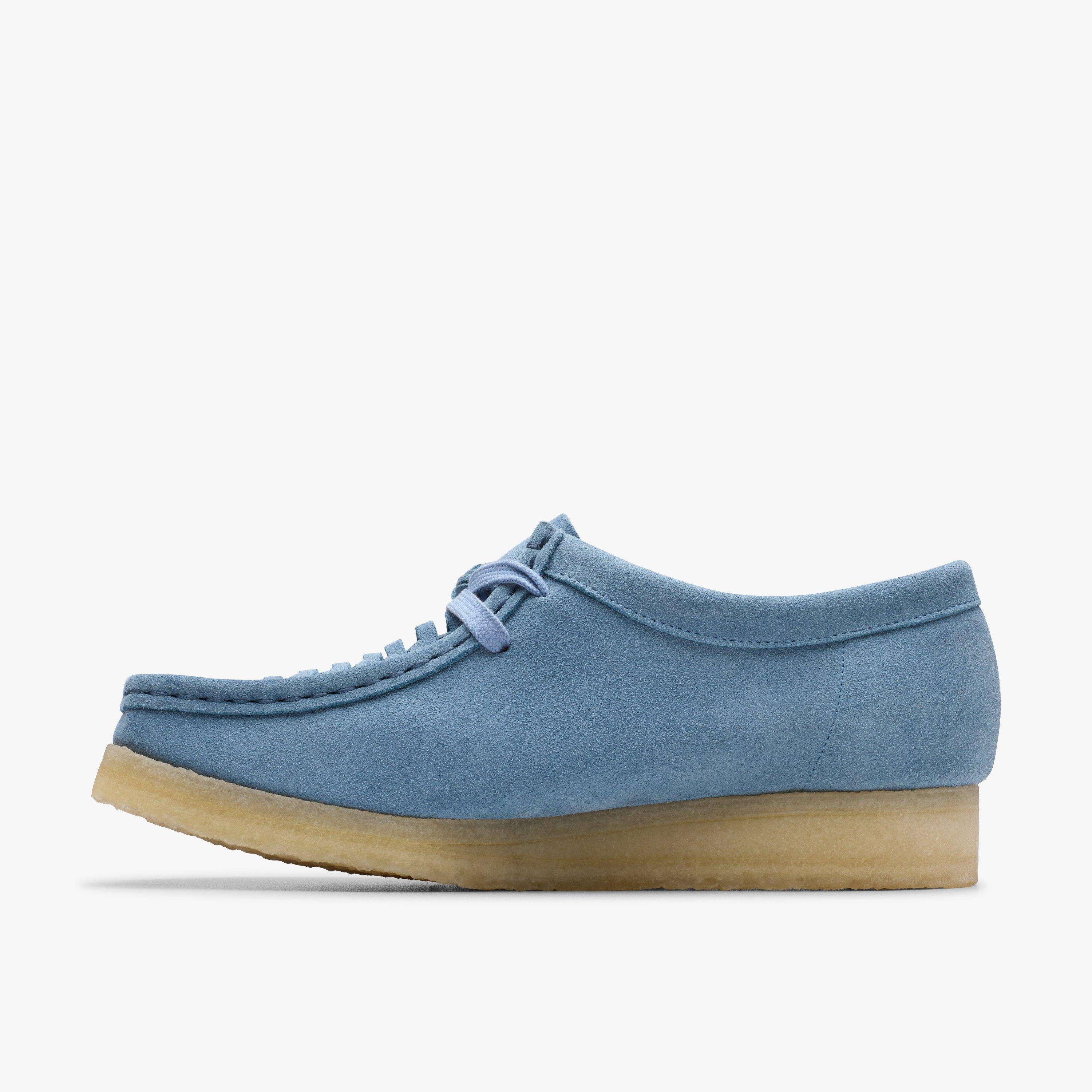 Wallabee Weave Sde Bleu Poudre