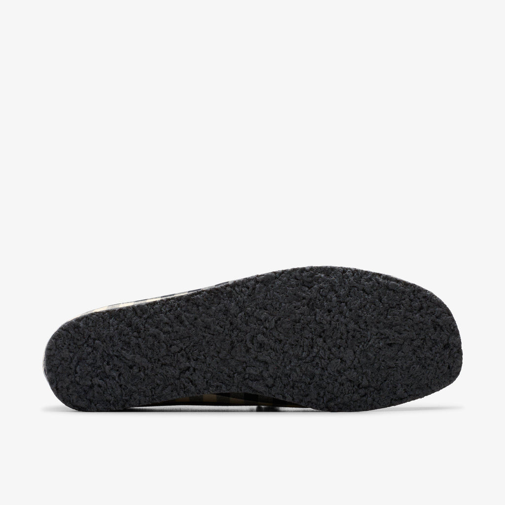 Wallabee Gingham Noir/Blanc