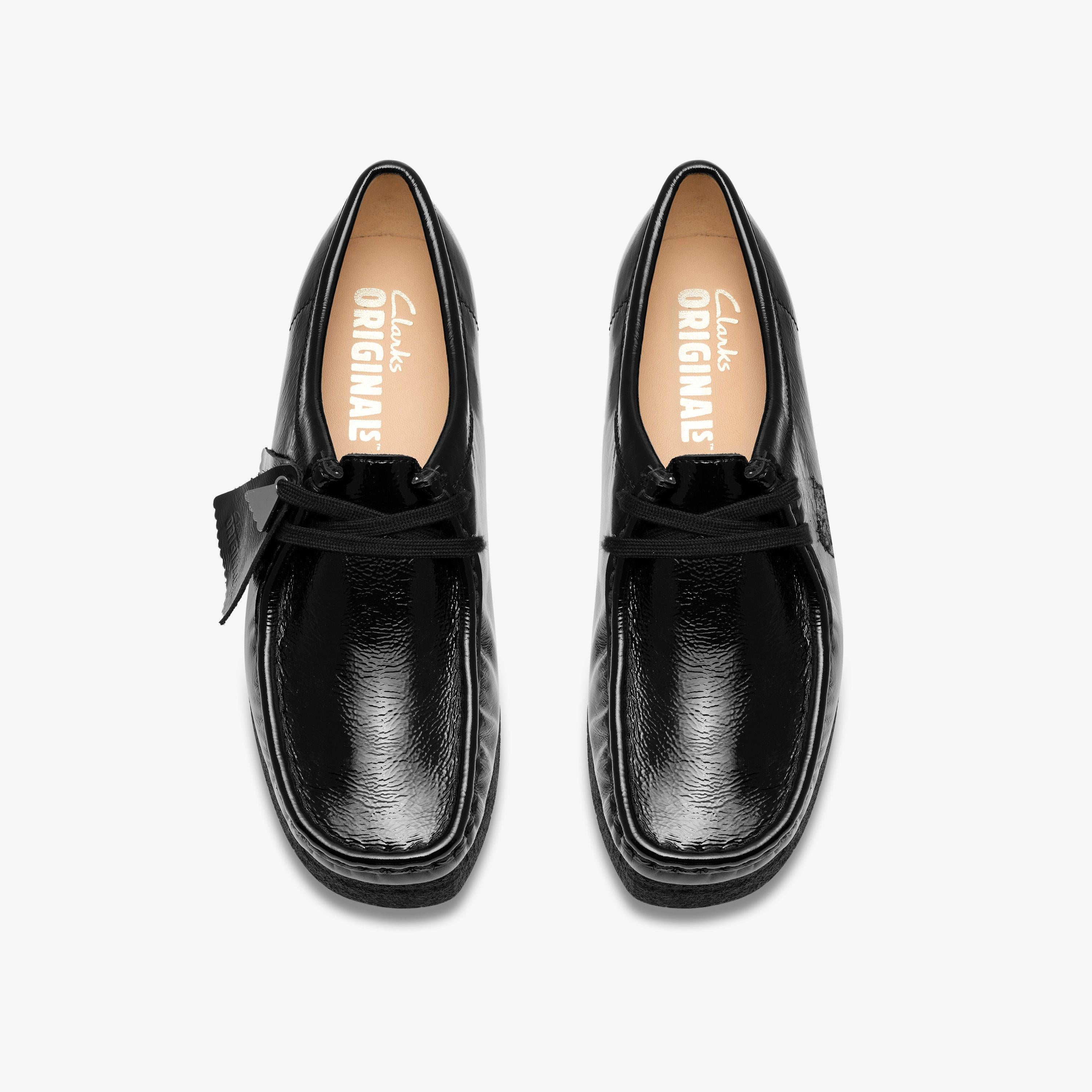 Wallabee Vernis noir