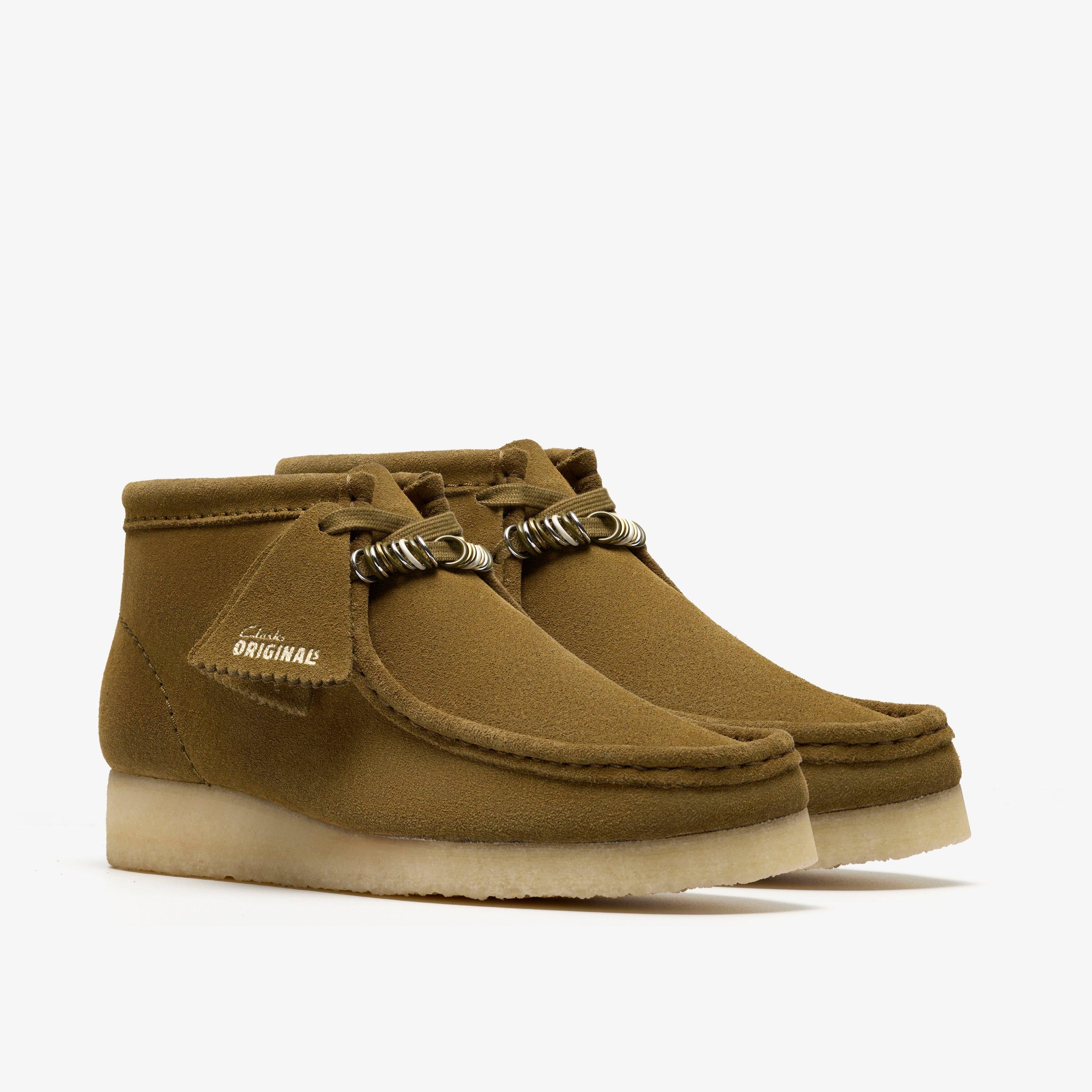 Wallabee Boot Daim vert