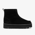 Meare Rooey Daim noir doublé