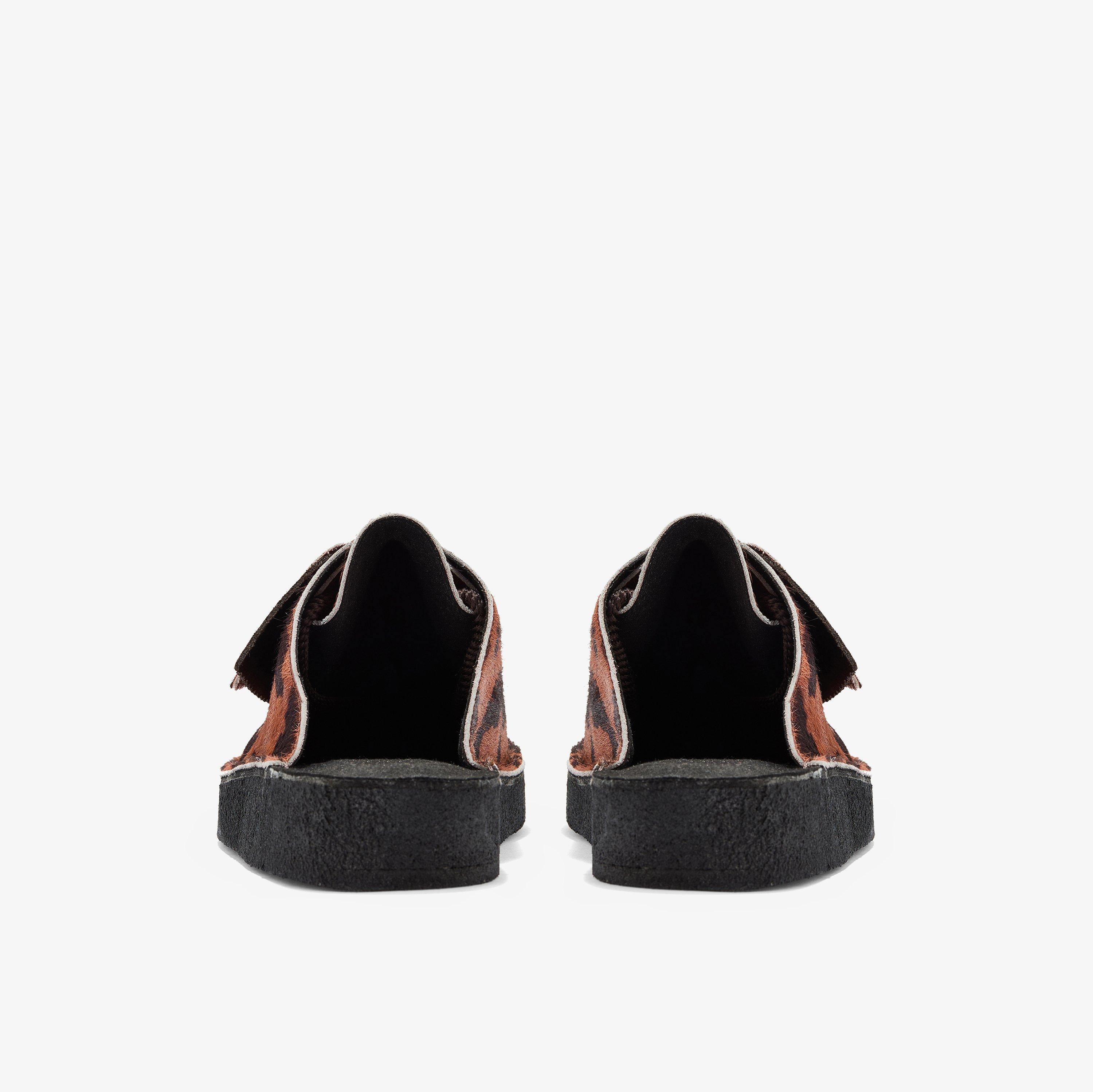 Desert Nomad Mule Brown Cow Print