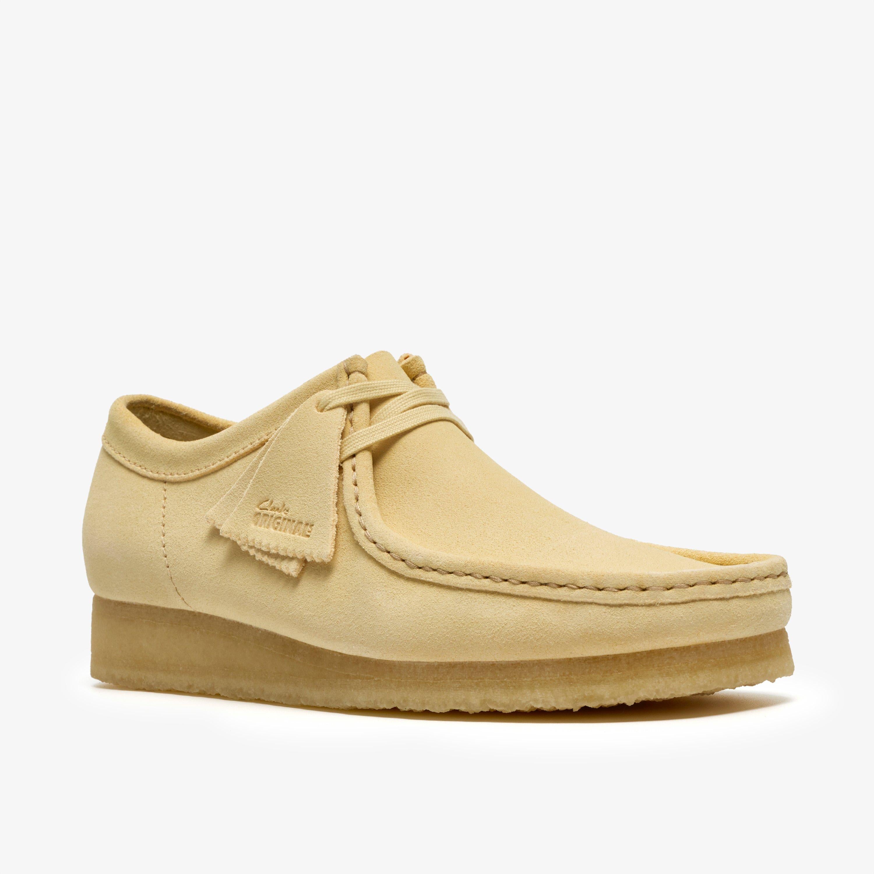 Wallabee Daim jaune pâle