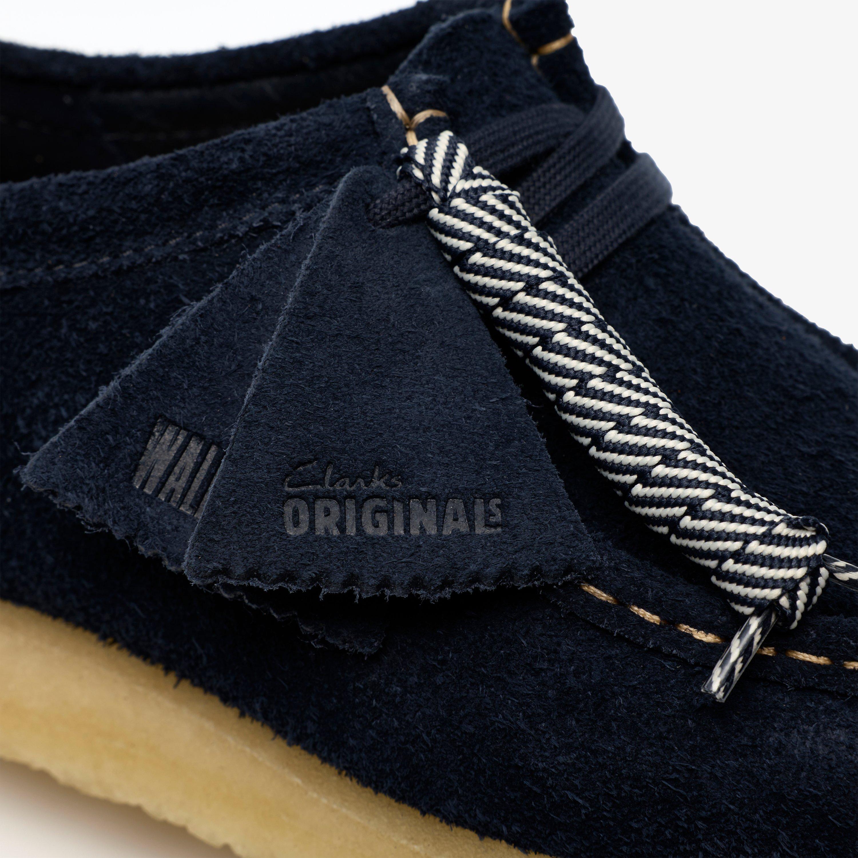 Wallabee Daim bleu marine