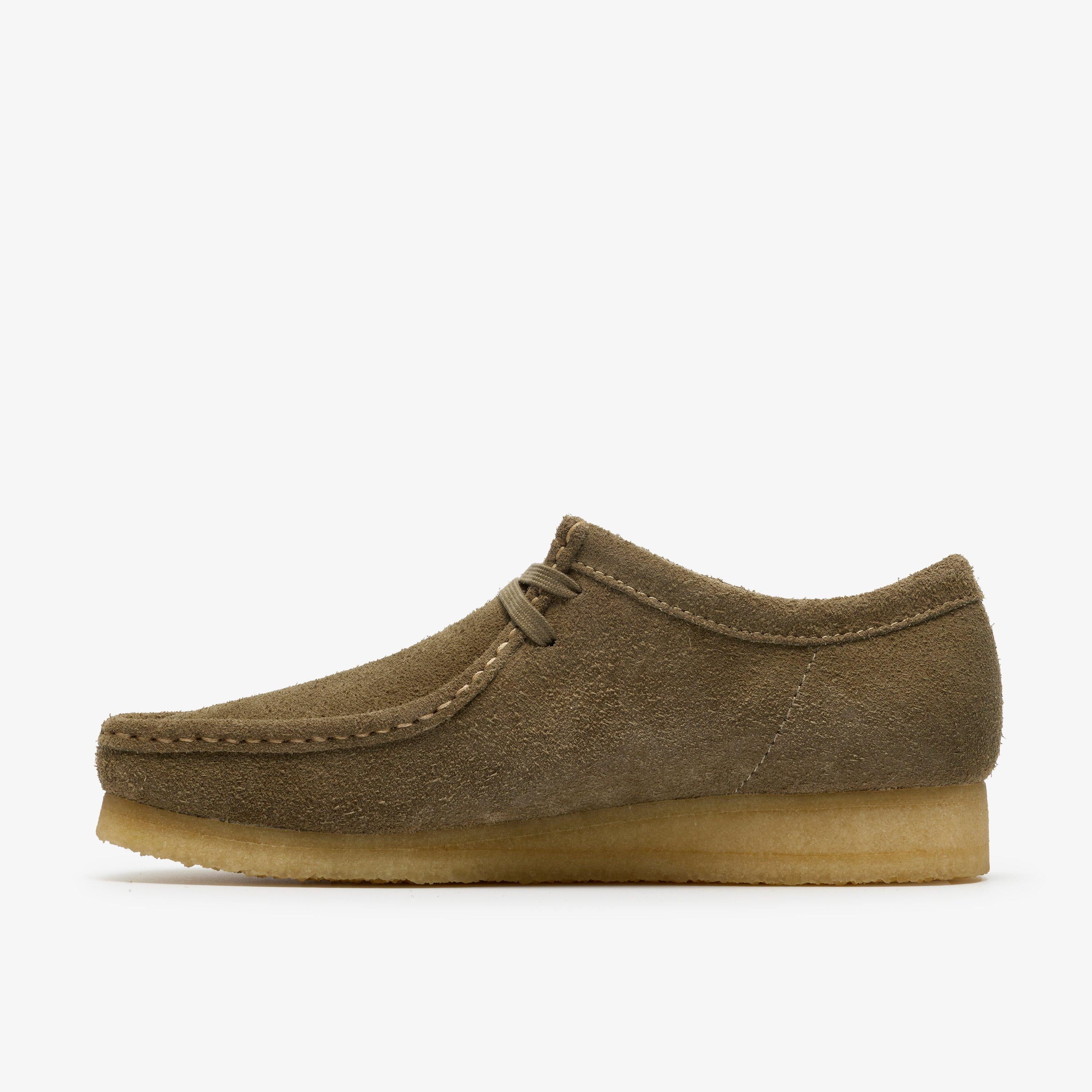 Wallabee Smoke Grey Suede