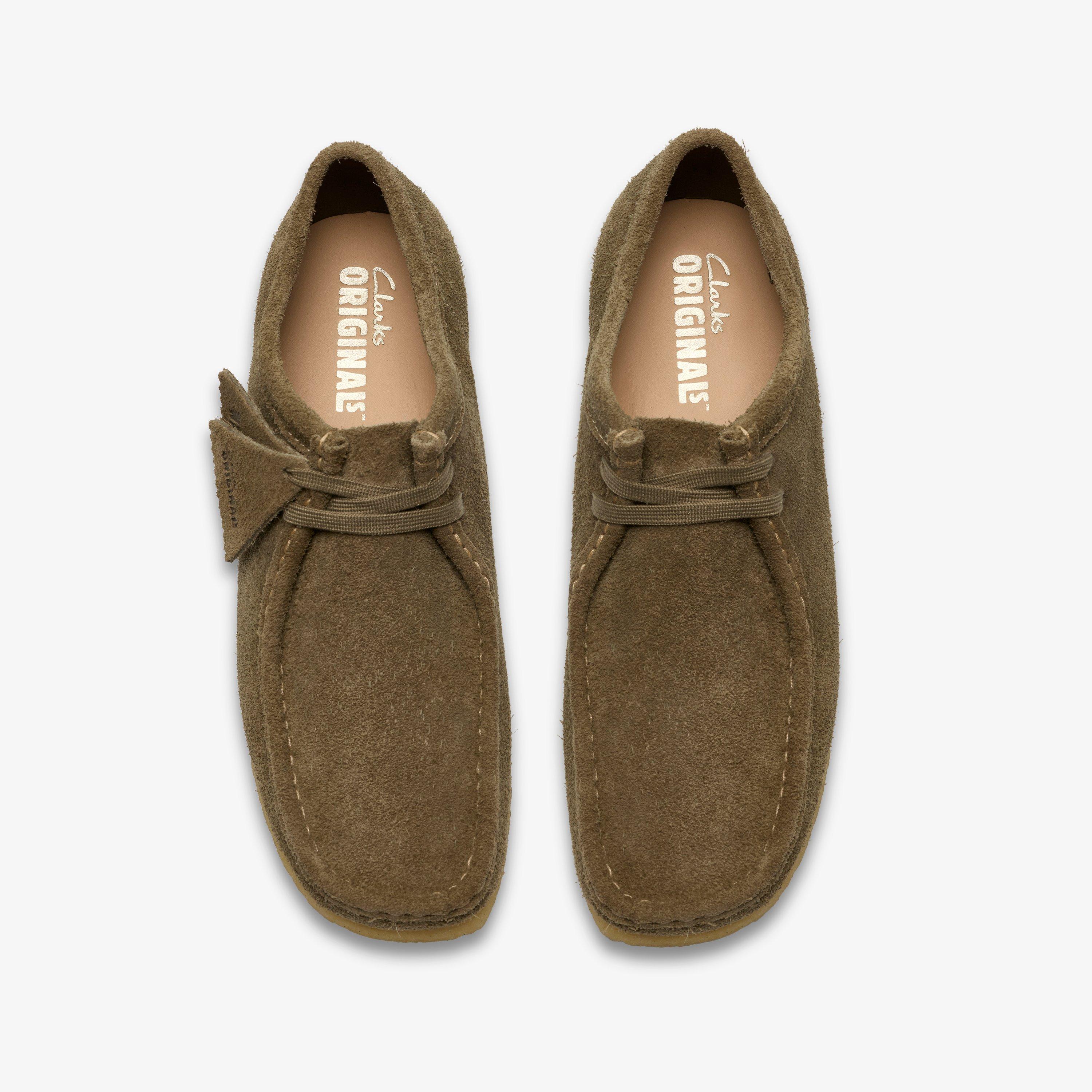 Wallabee Smoke Grey Suede