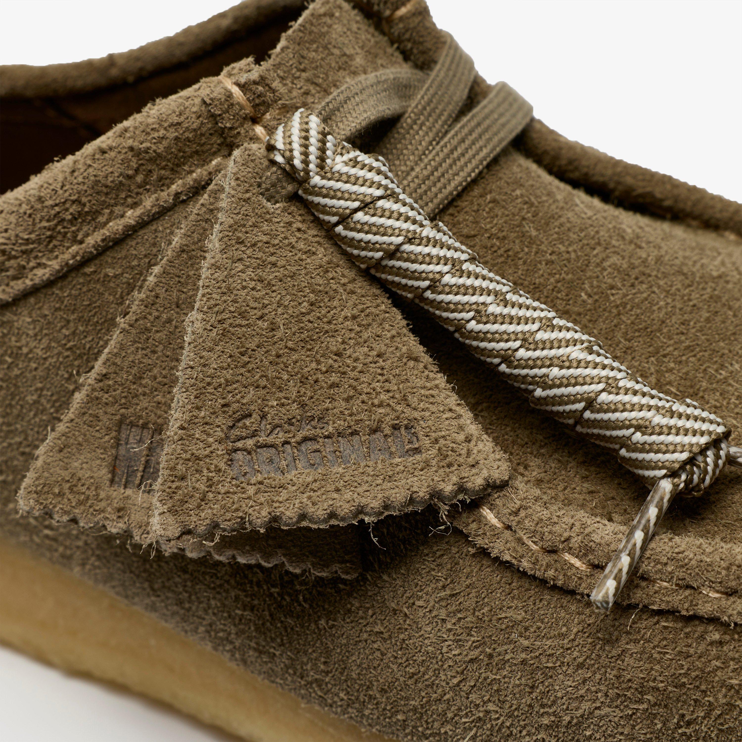 Wallabee Smoke Grey Suede