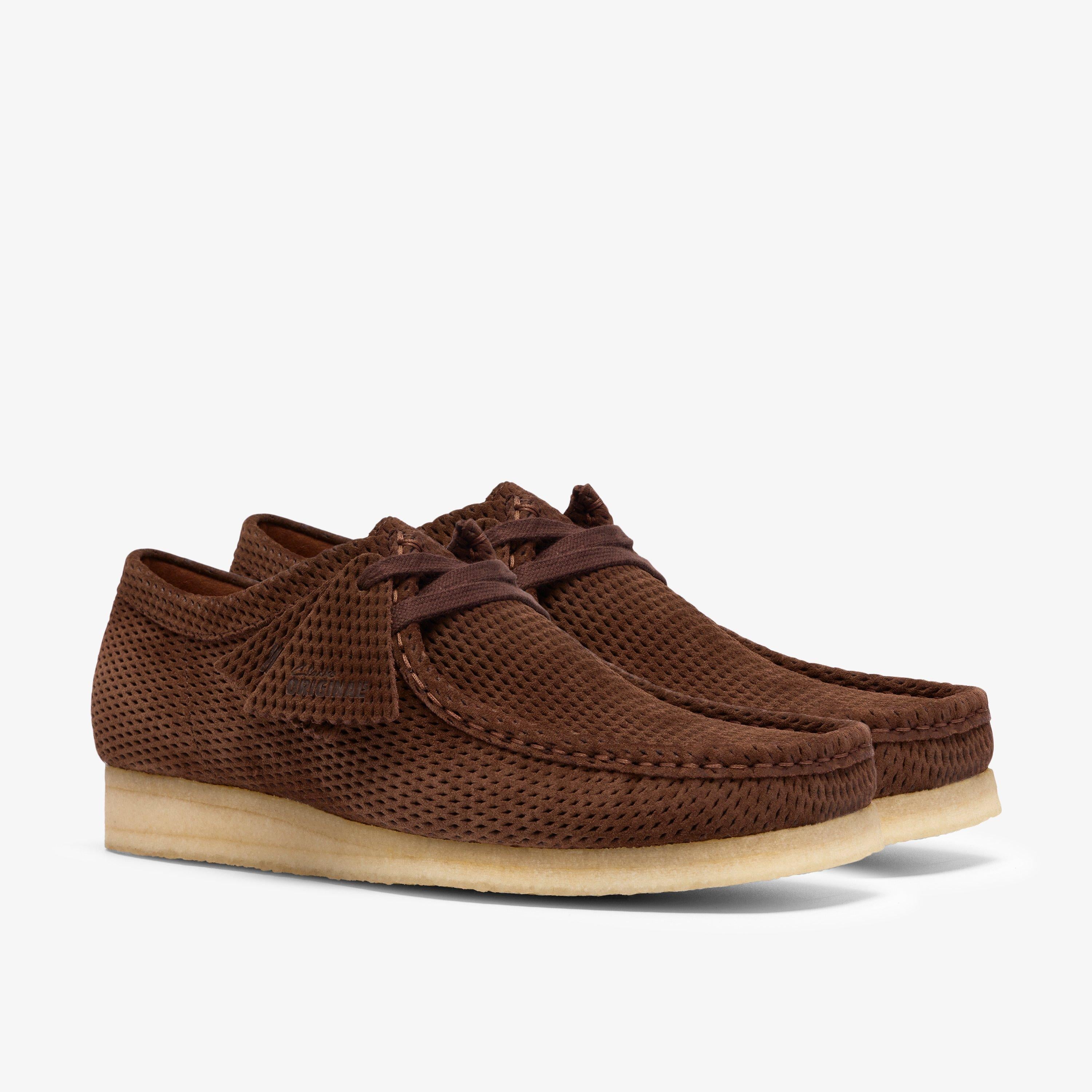 Wallabee Brown Perforated