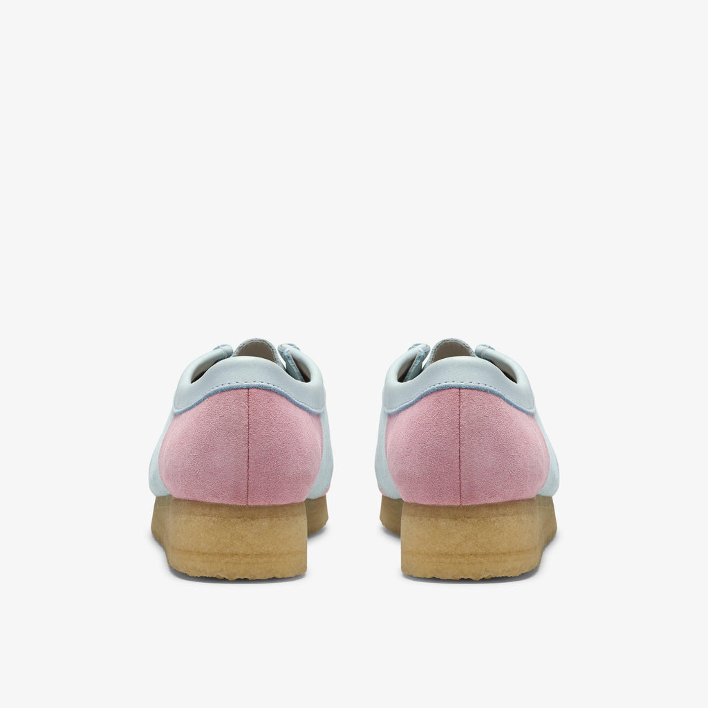 Wallabee Pale Blue Stripe