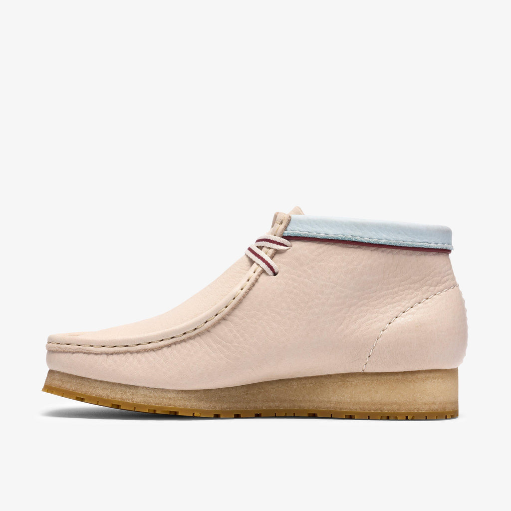 Walla Boot RB Cuir combiné blanc