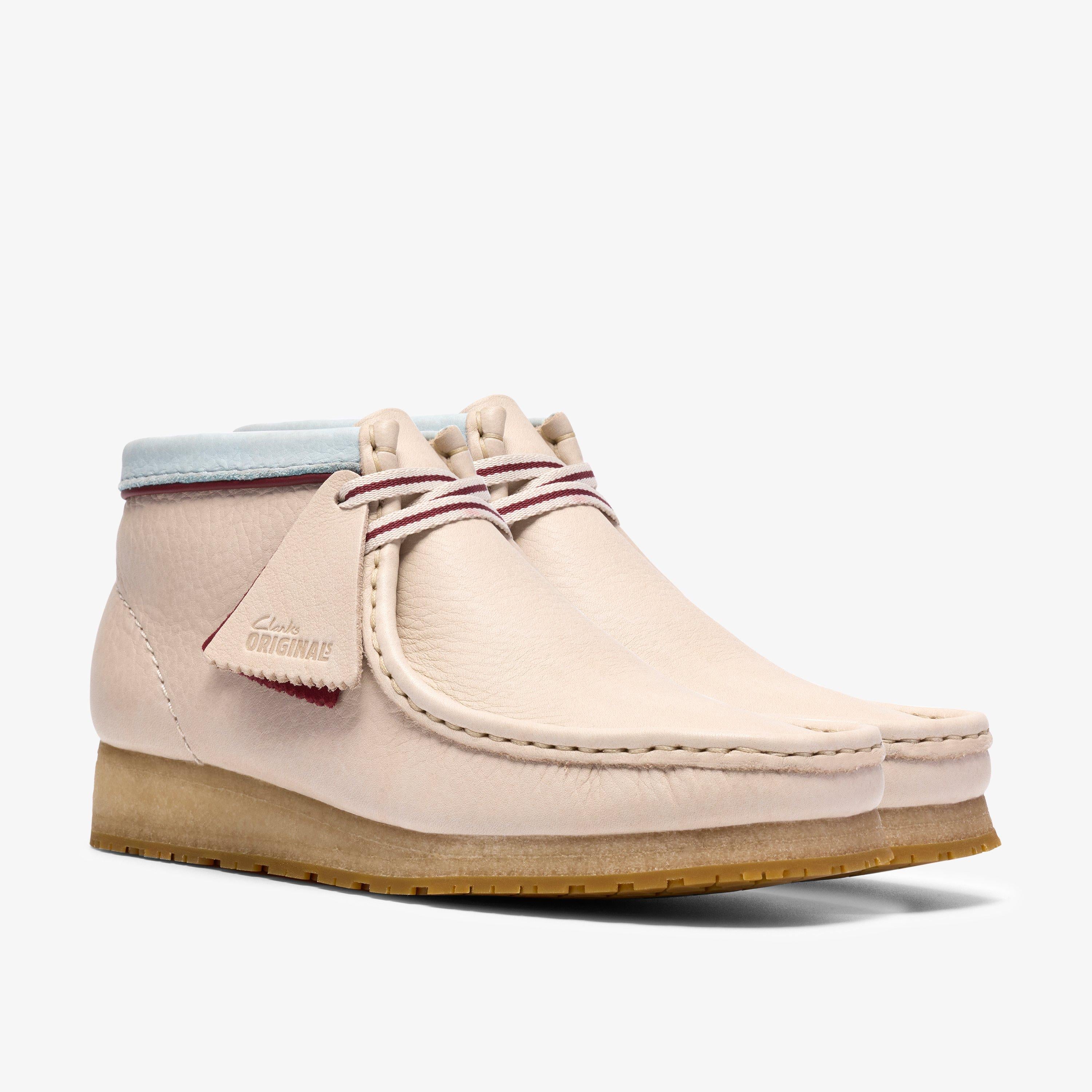 Walla Boot RB Cuir combiné blanc