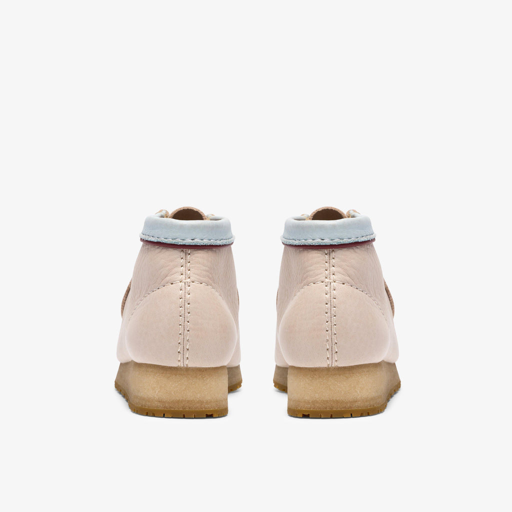 Walla Boot RB Cuir combiné blanc
