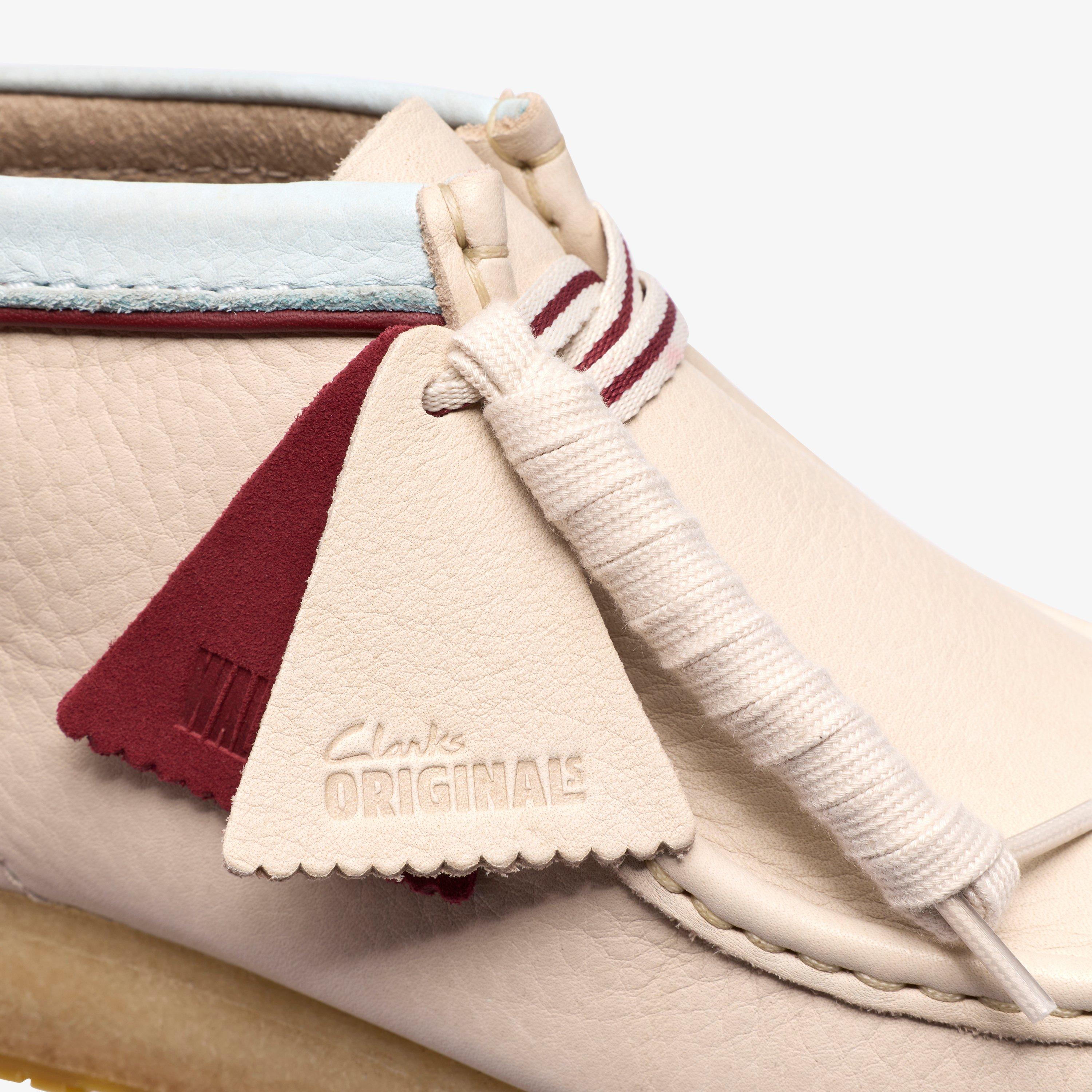 Walla Boot RB Cuir combiné blanc