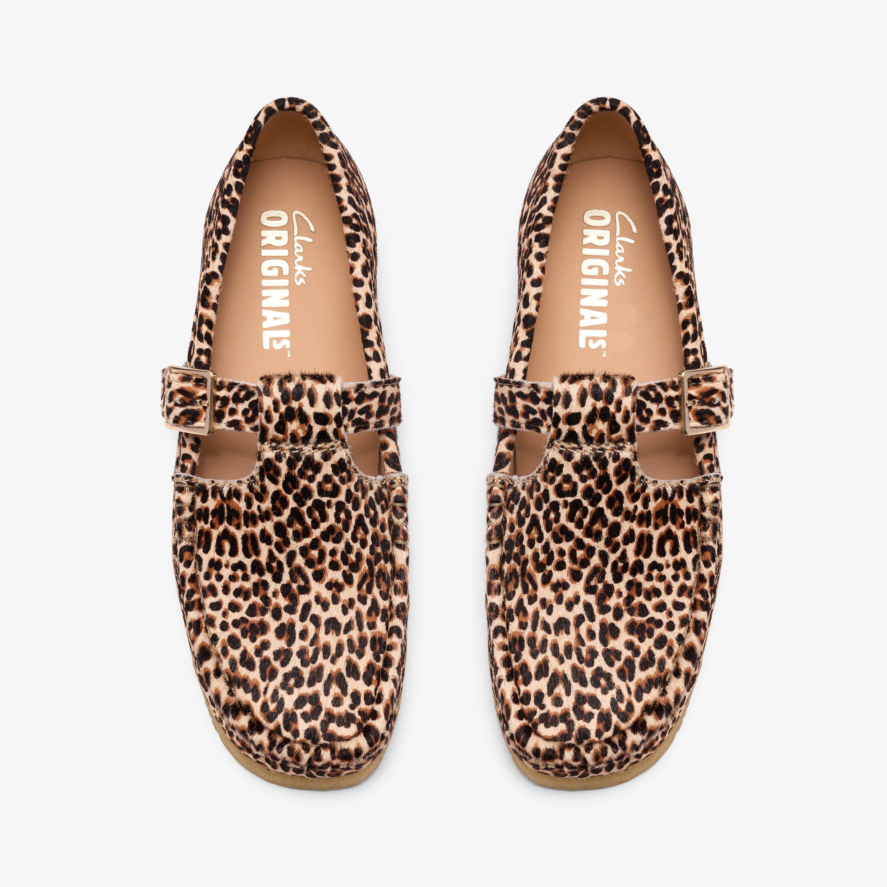 Wallabee T Bar Imprimé Léopard