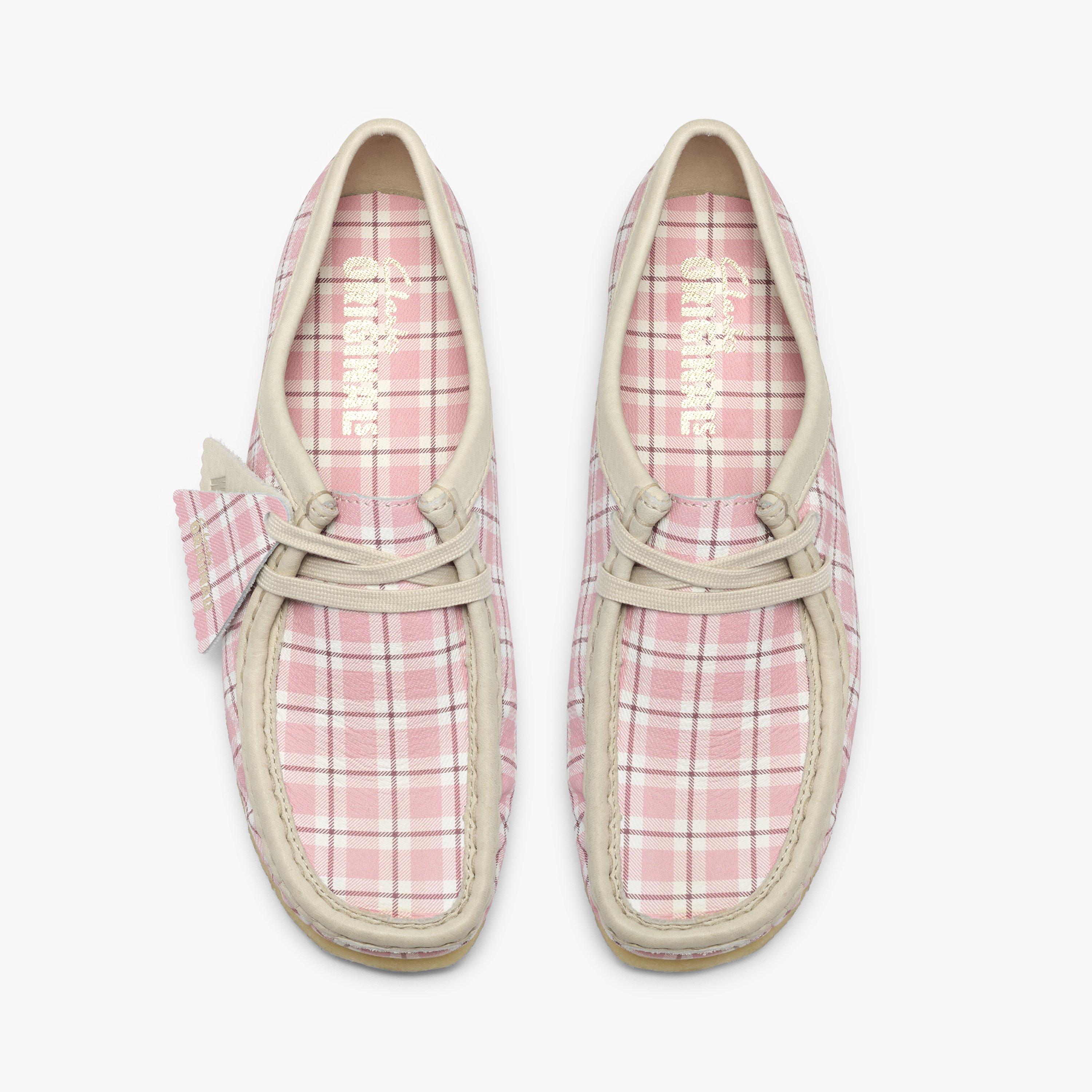 Wallabee Pink Check