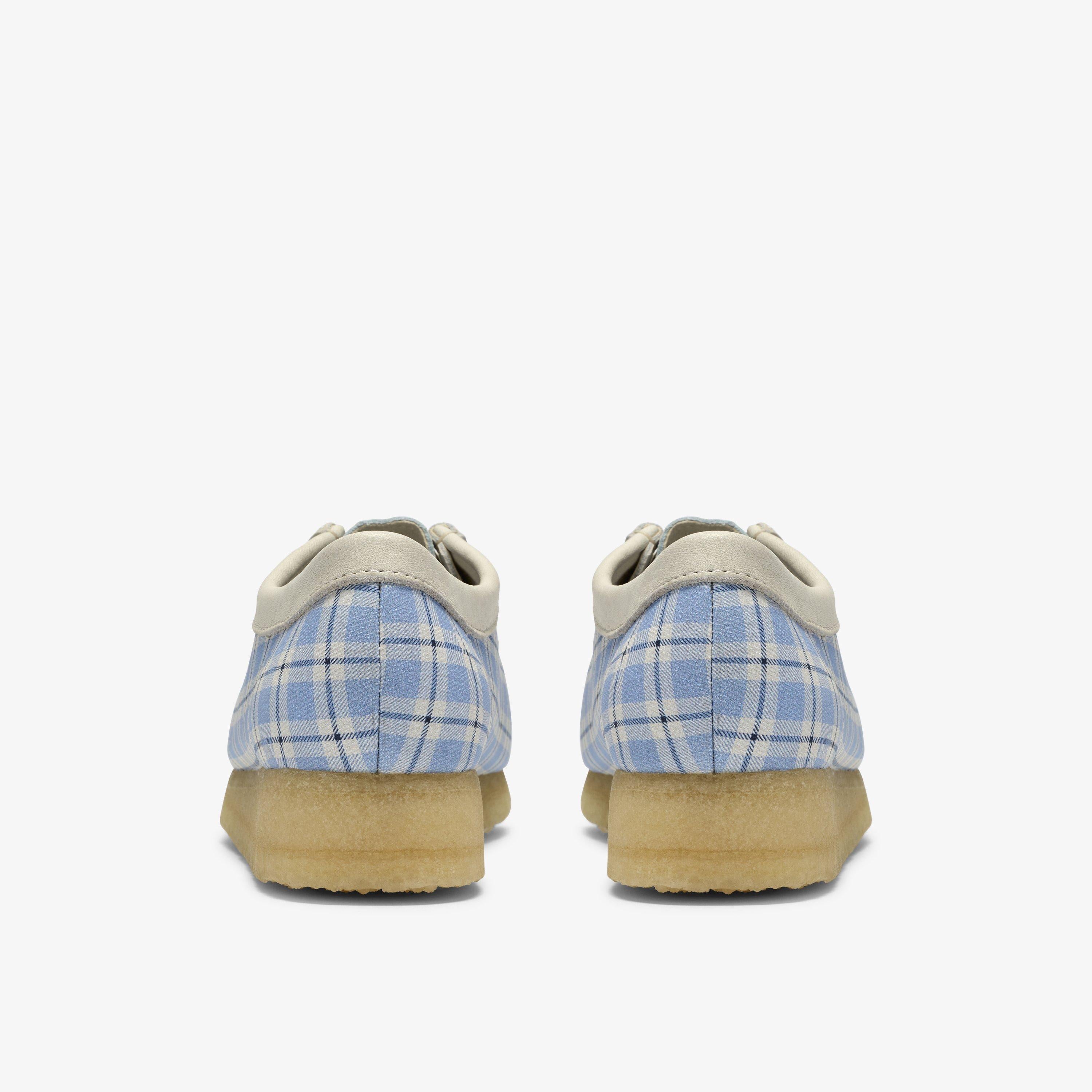 Wallabee Blue Check