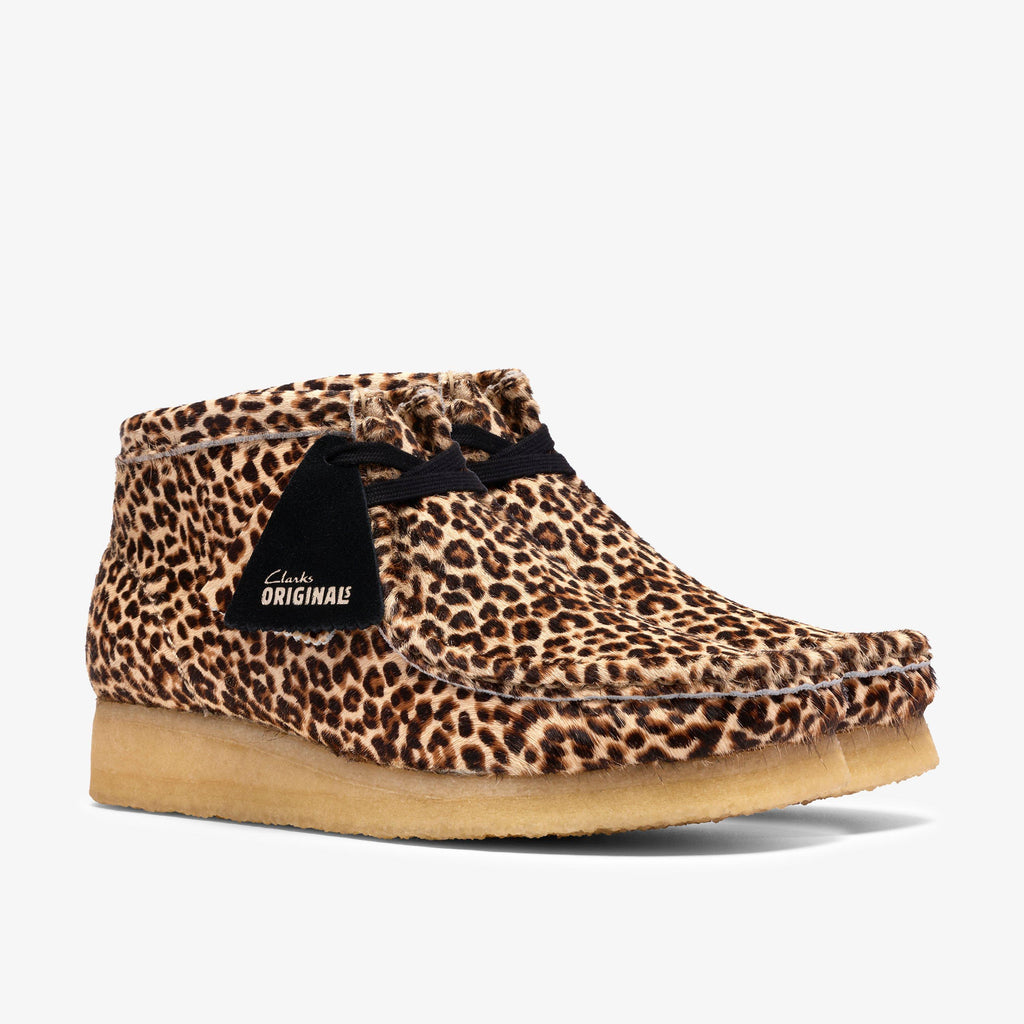 Wallabee Boot Imprimé Léopard