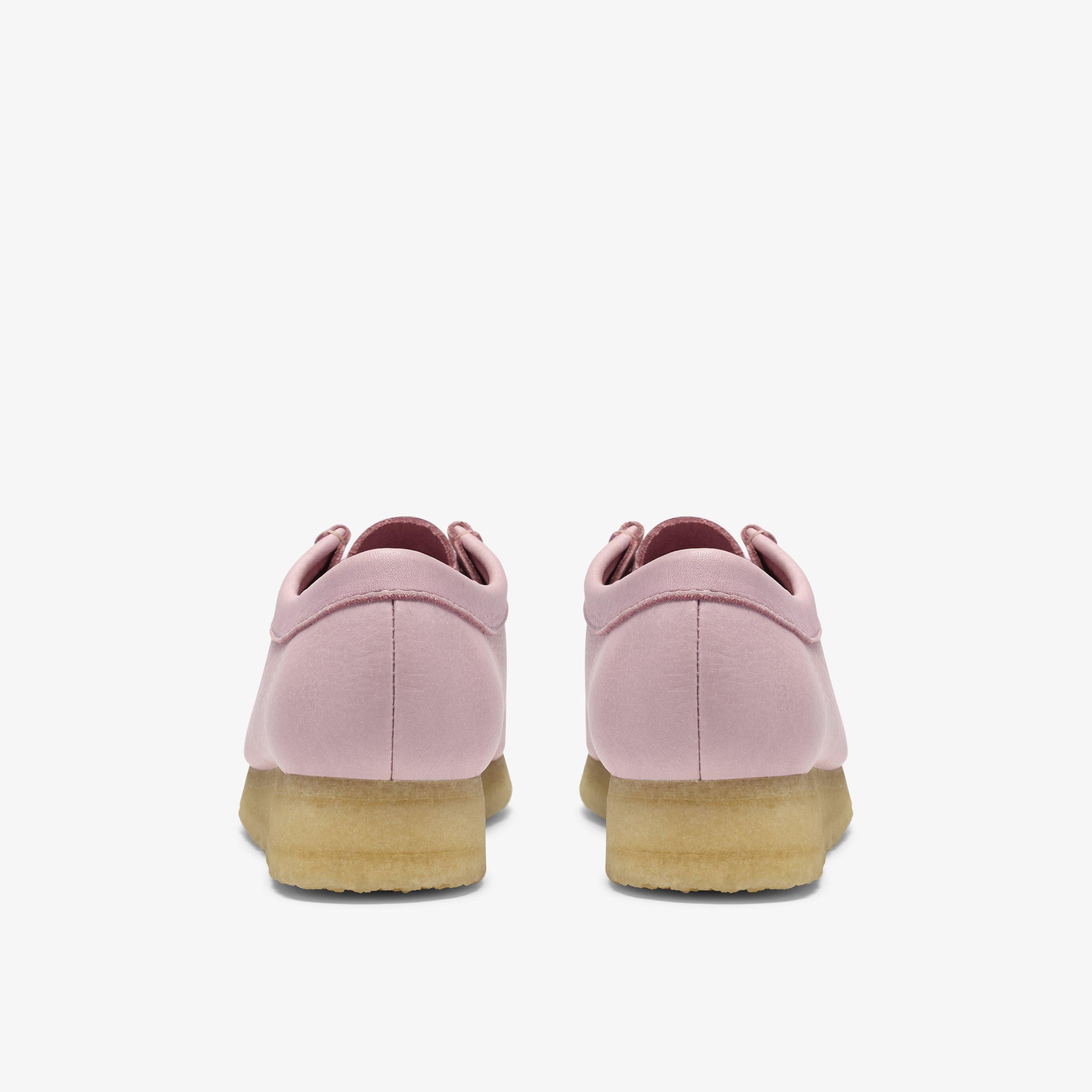 Wallabee Cuir rose bébé