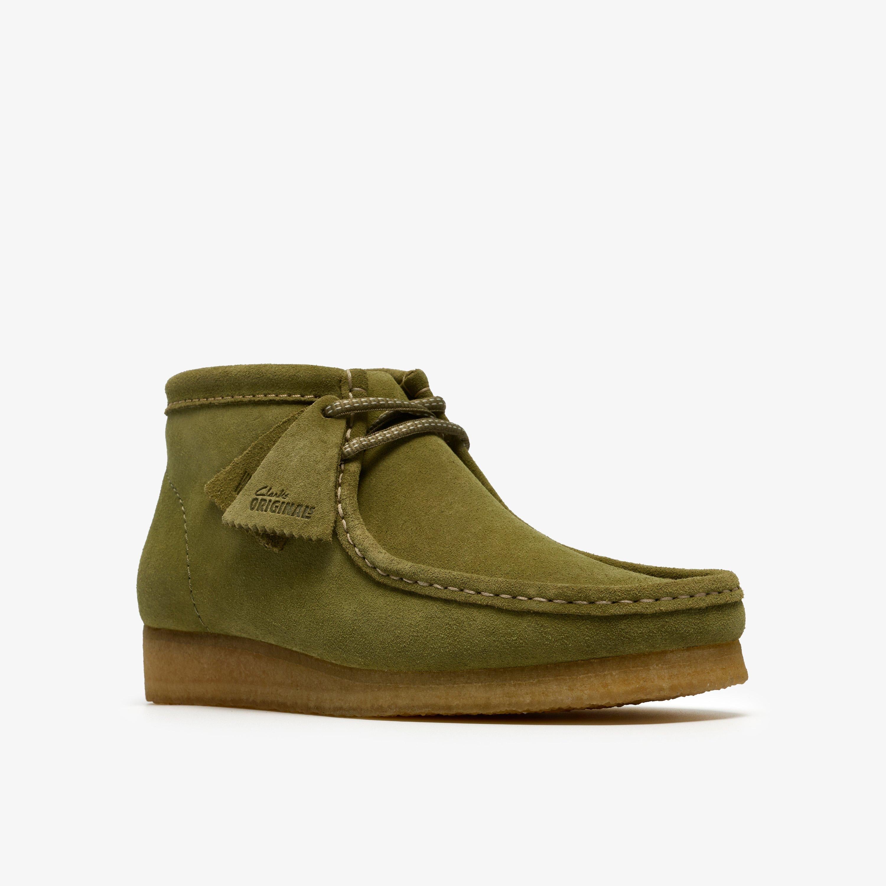 Wallabee Boot Daim vert