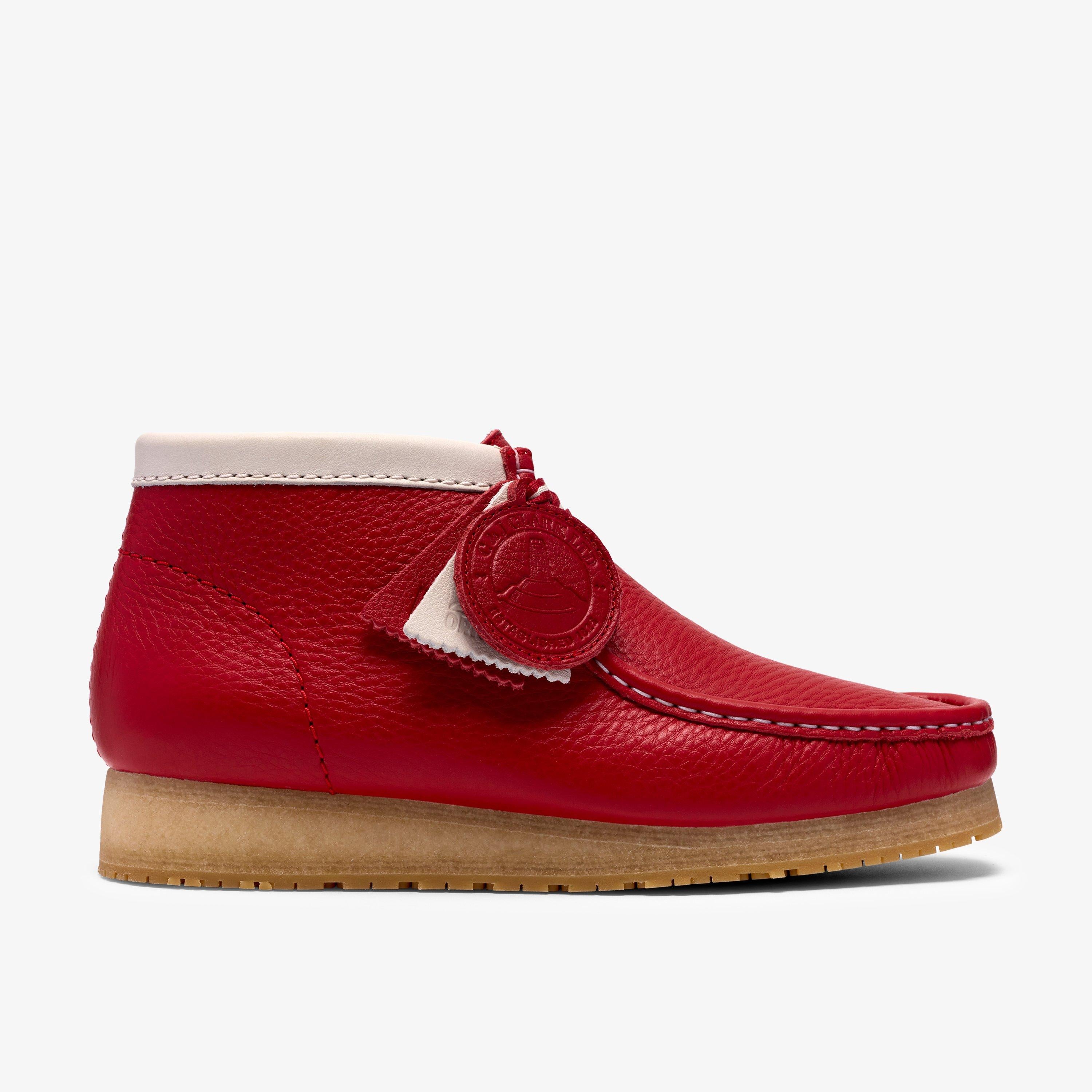 Walla Boot RB Cuir rouge