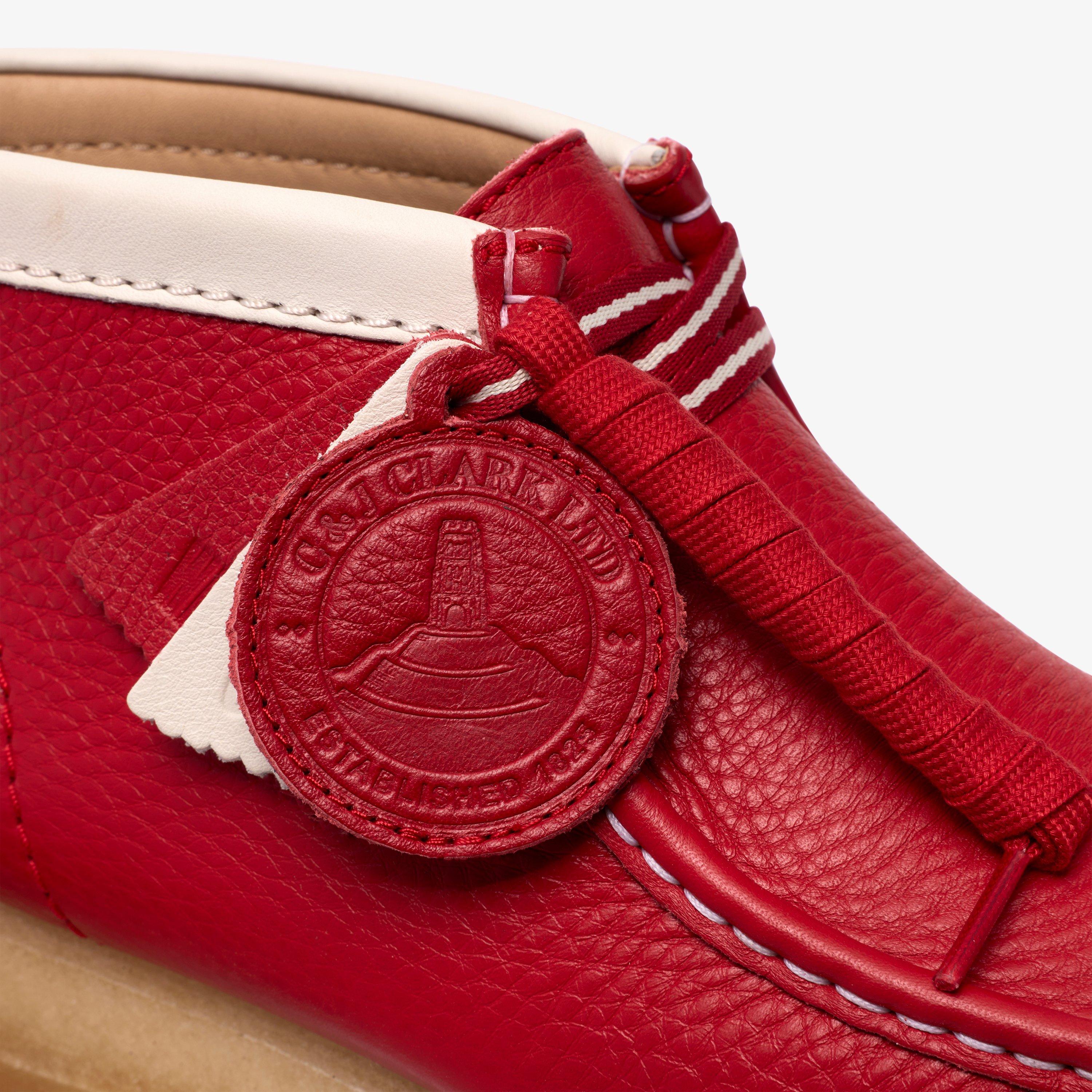 Walla Boot RB Cuir rouge