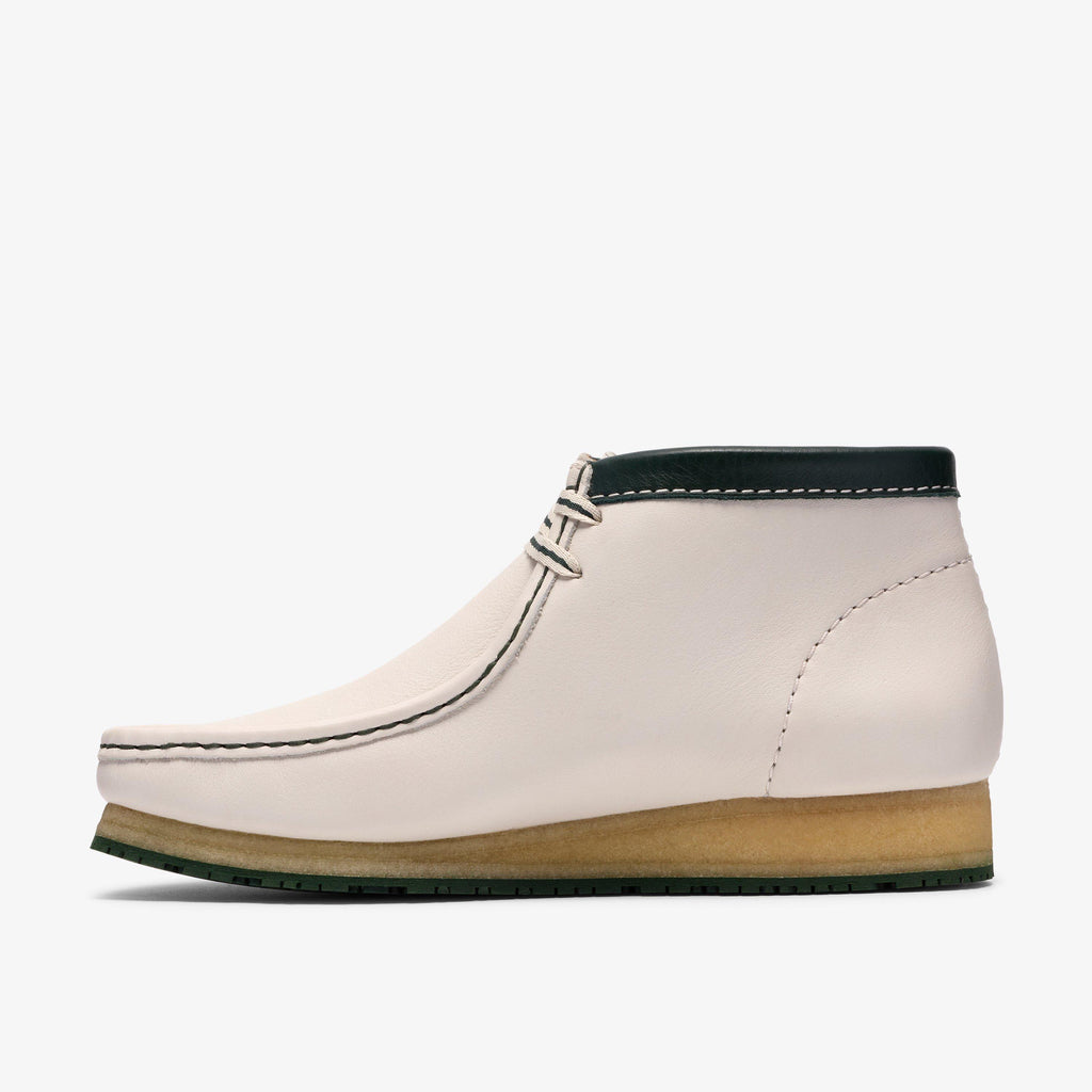 Walla Boot RB Cuir blanc