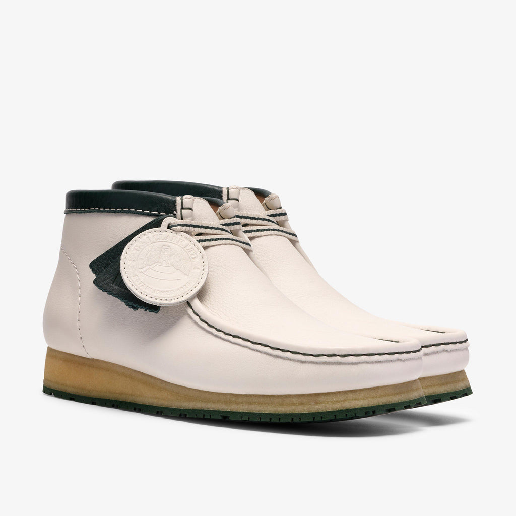 Walla Boot RB Cuir blanc