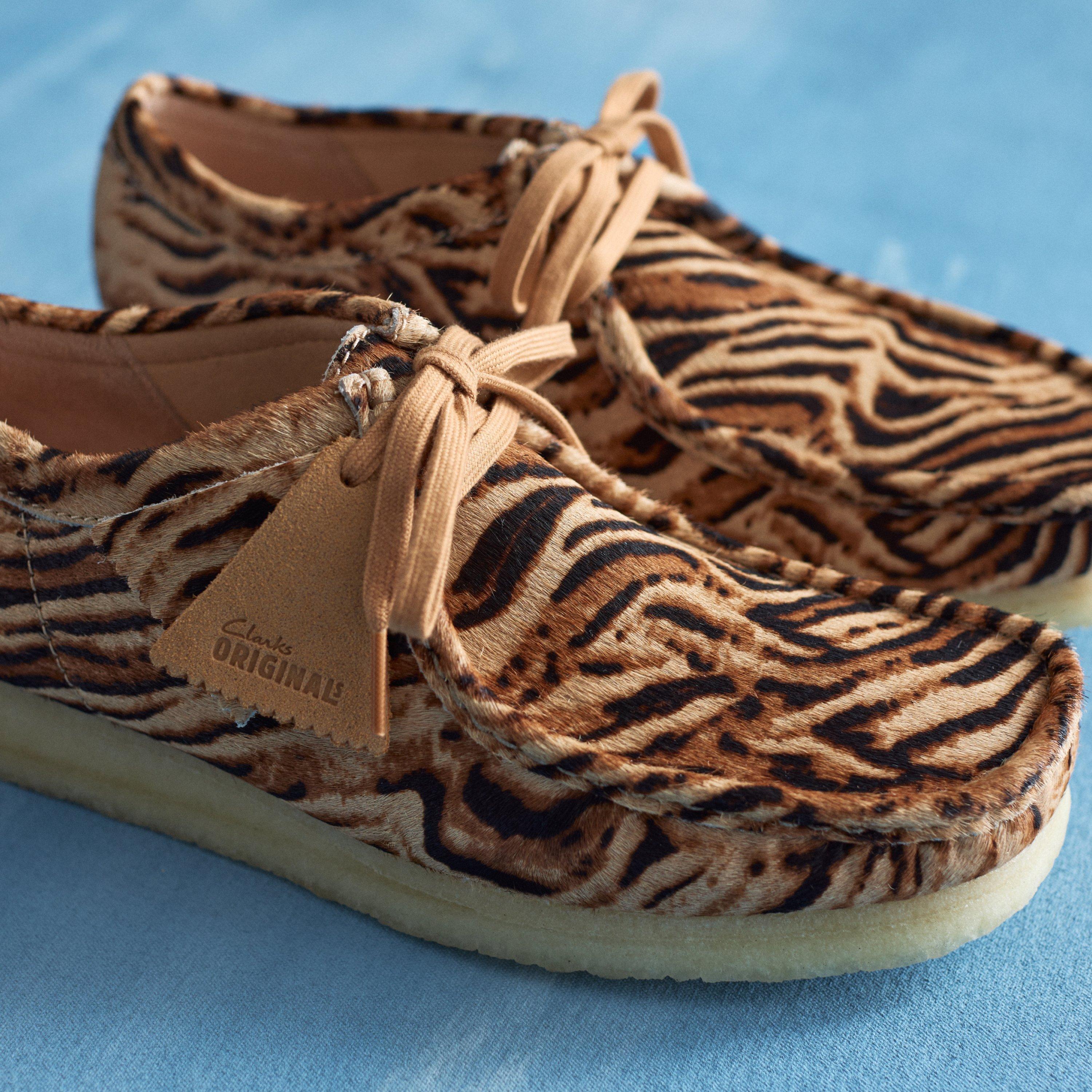 Wallabee Imprimé Tigre