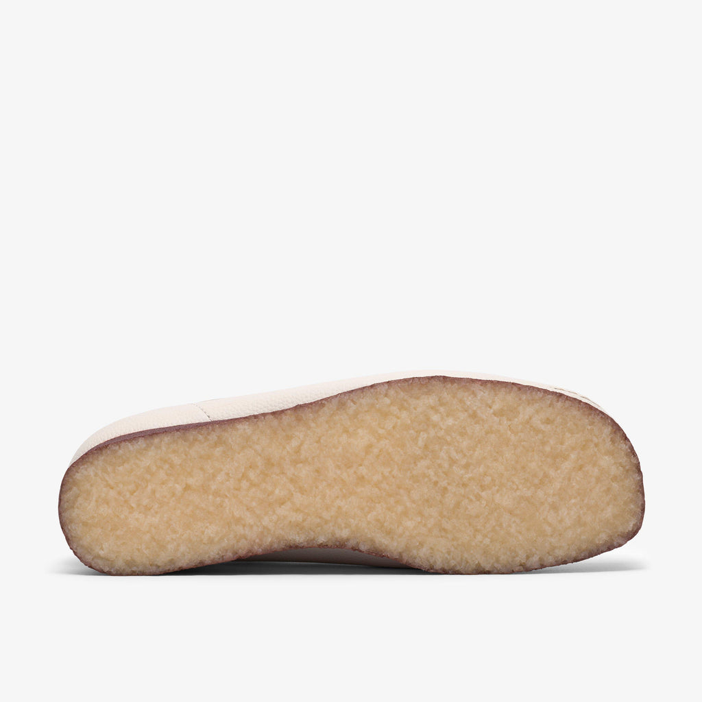 Wallabee Cuir blanc