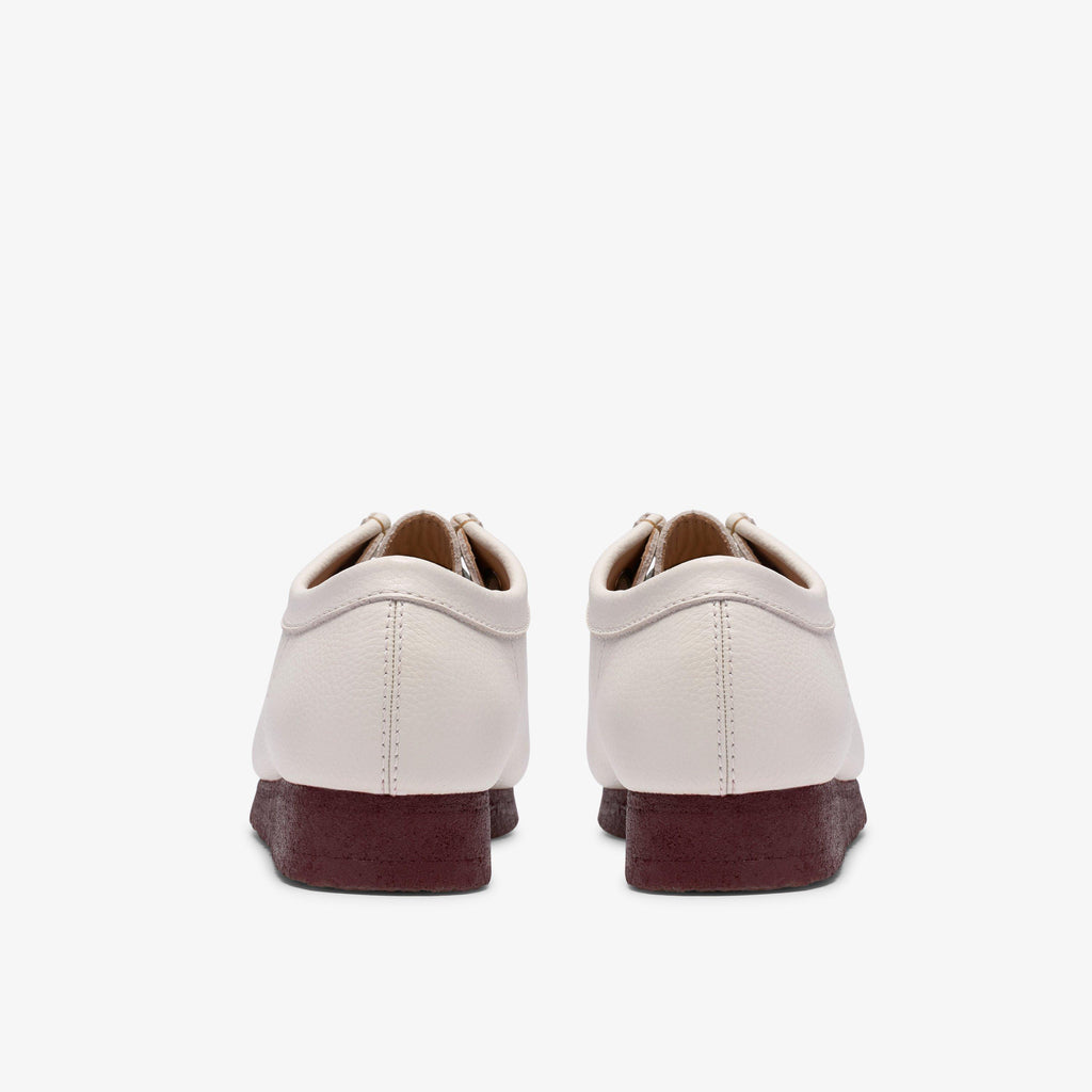 Wallabee Cuir blanc