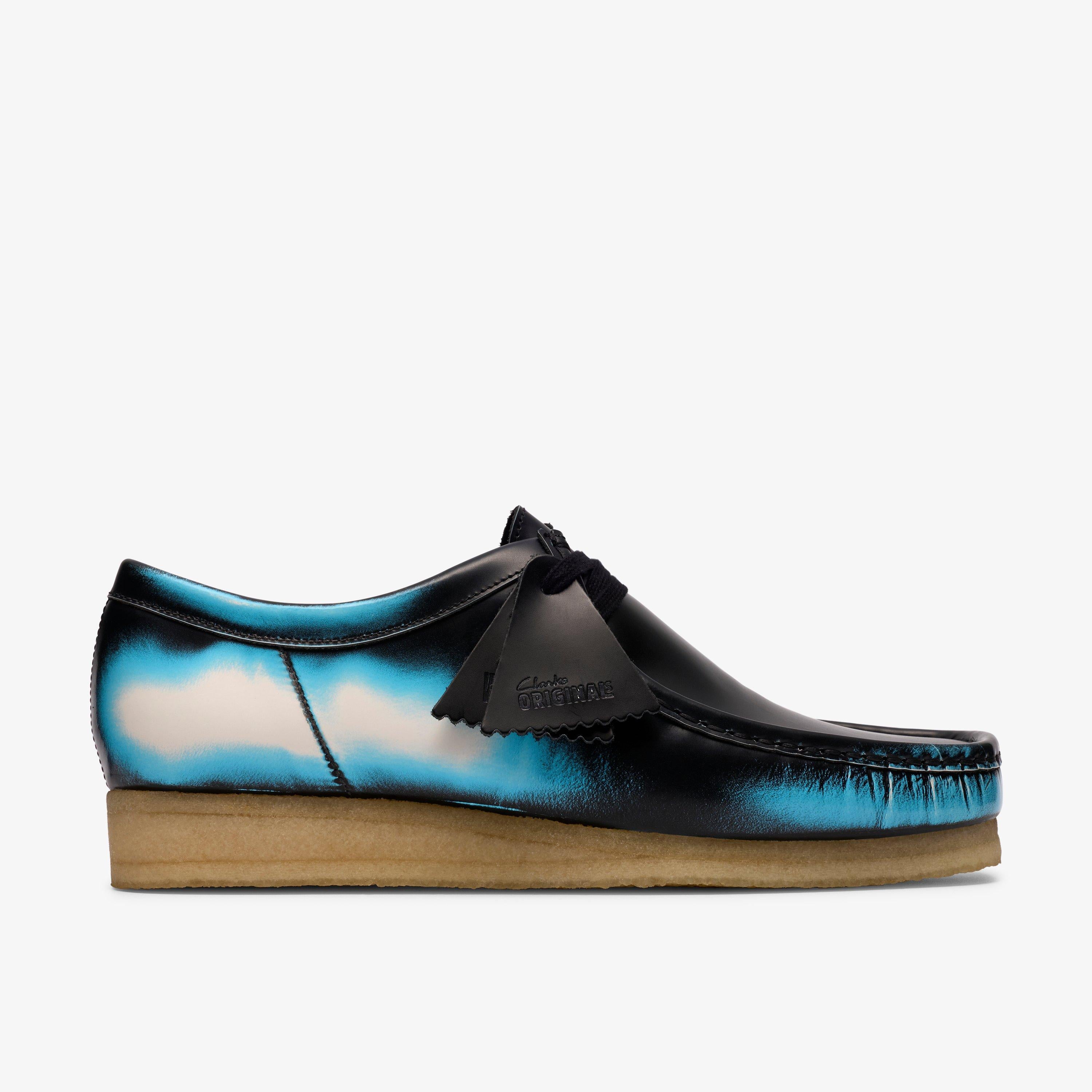 Wallabee Black Brush Off