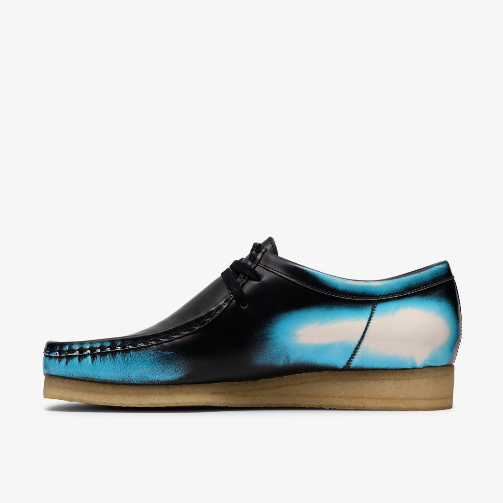 Wallabee Black Brush Off