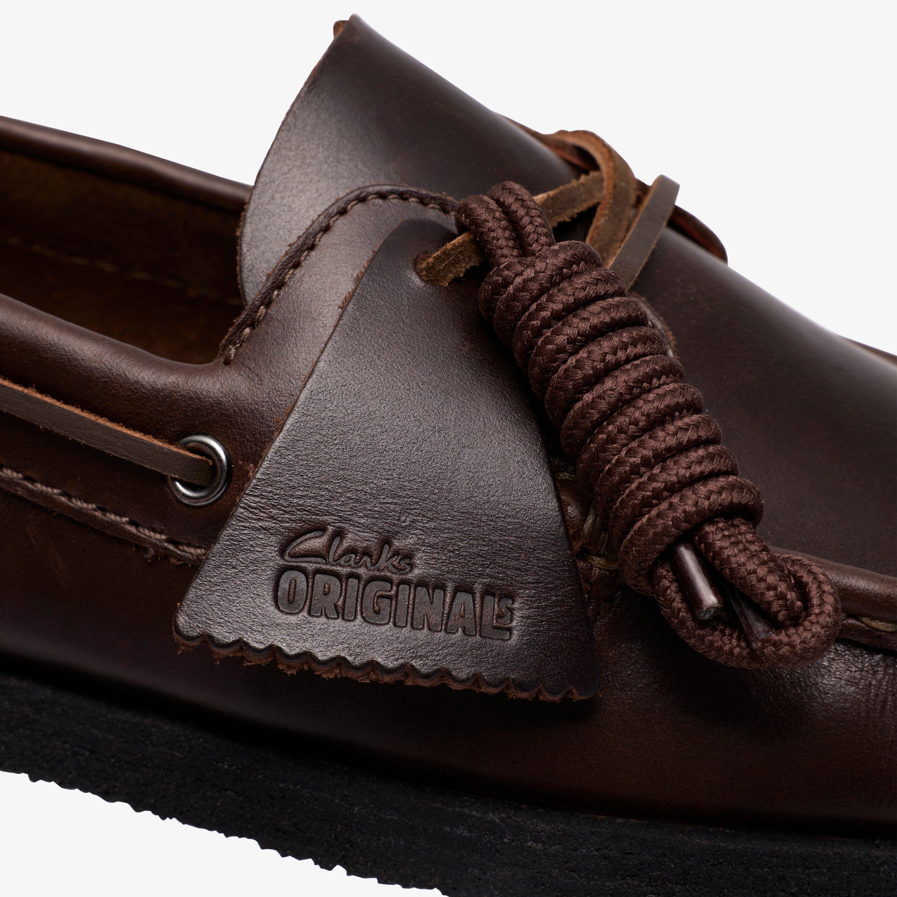 Godney Boat Cuir marron