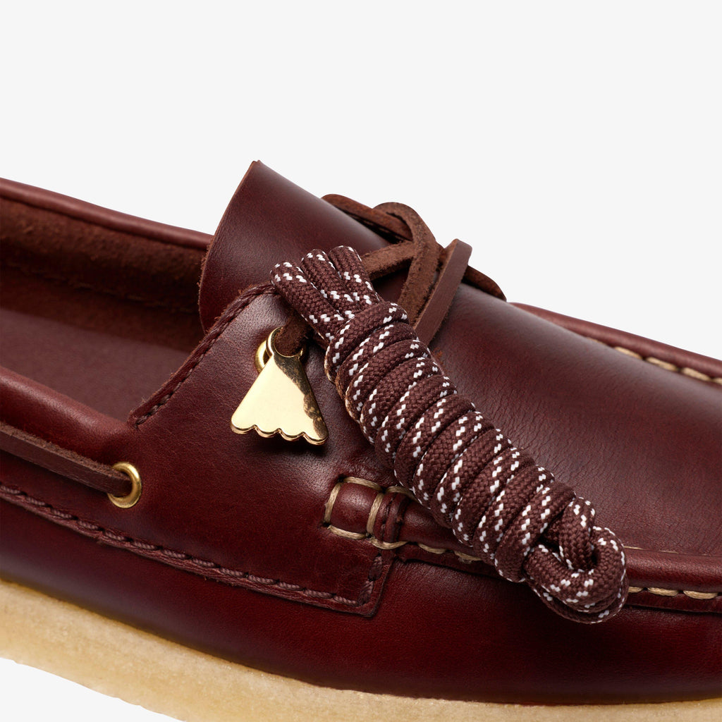 Godney Boat Cuir beige britannique