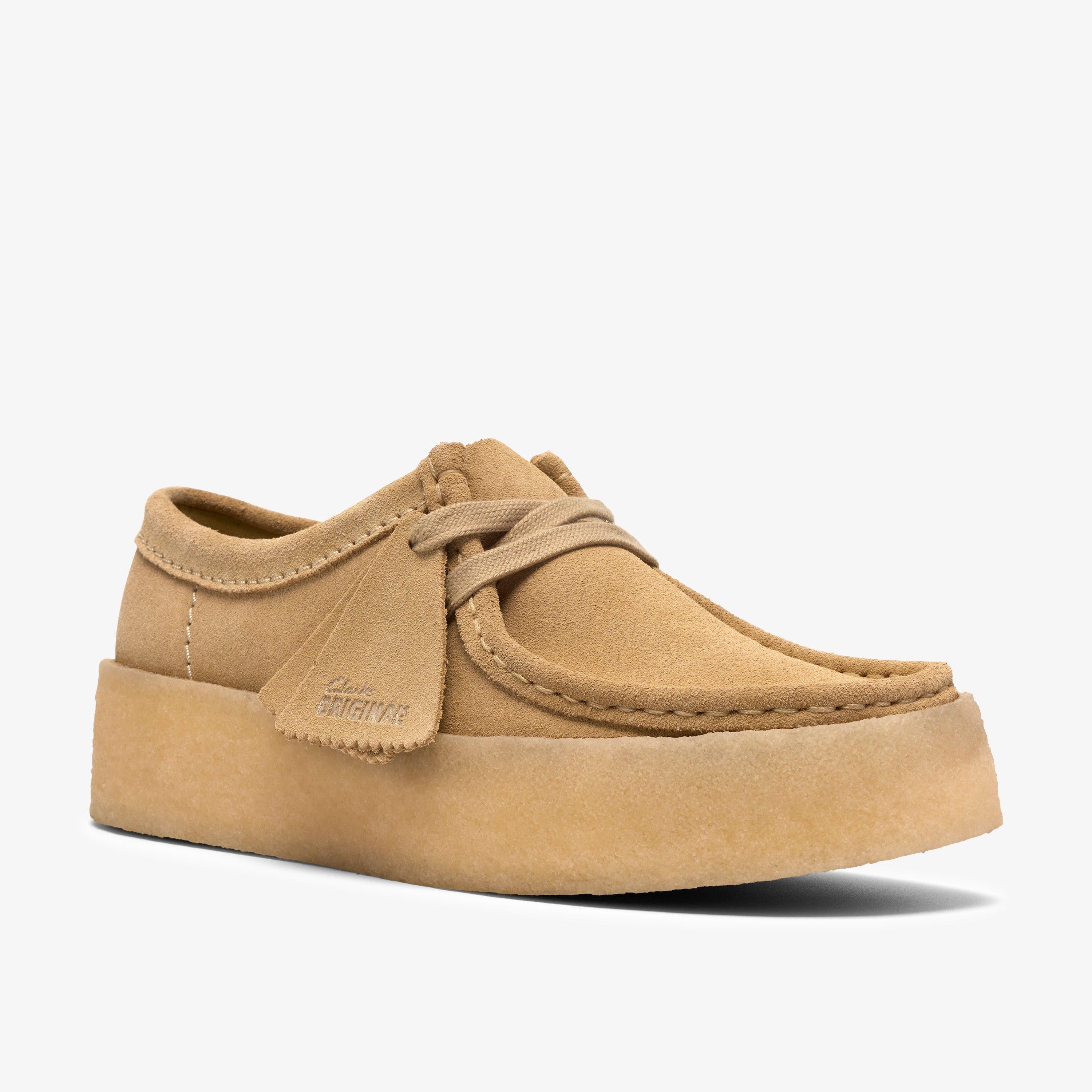 Wallabee Cup Daim marron érable