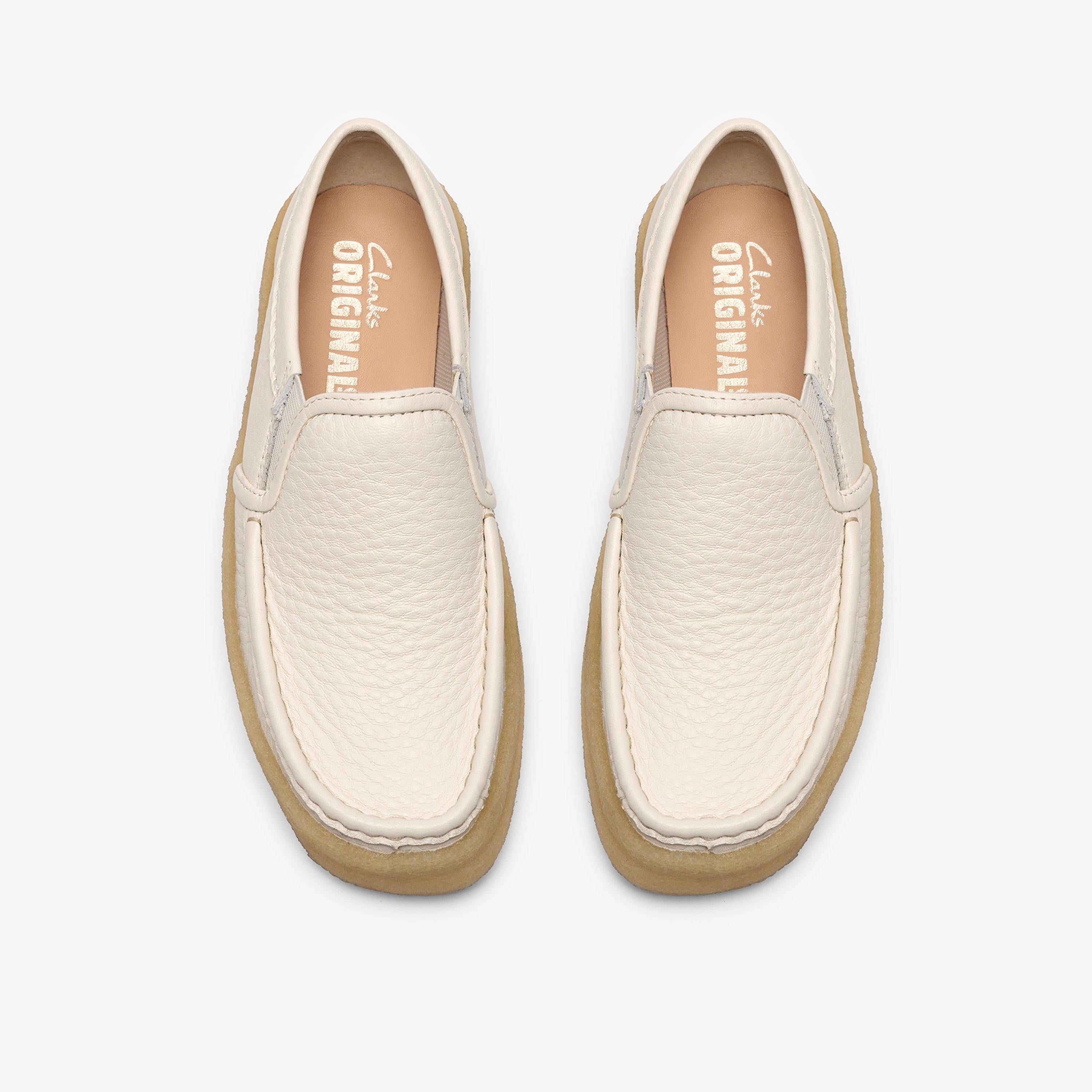 Walla Cup Slip Cuir blanc