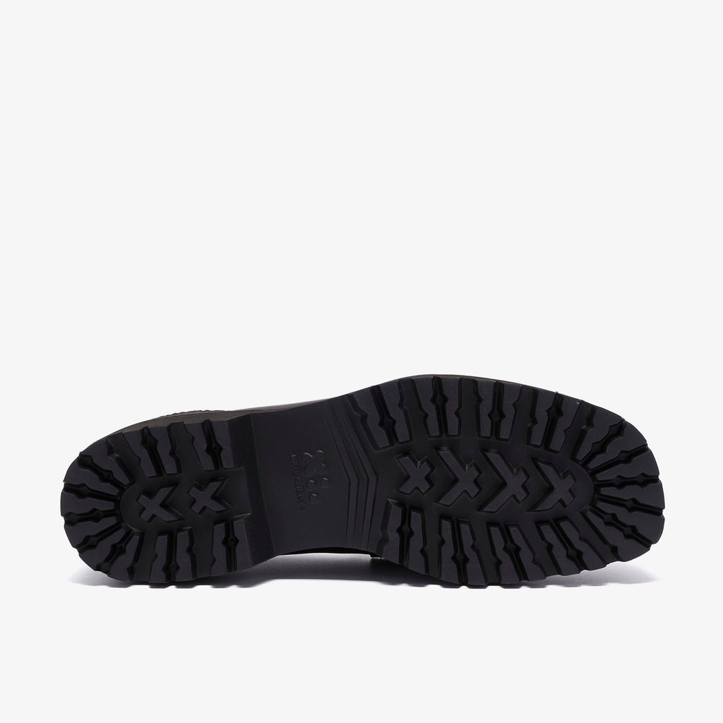 Yukoner Penny Cuir combiné marron