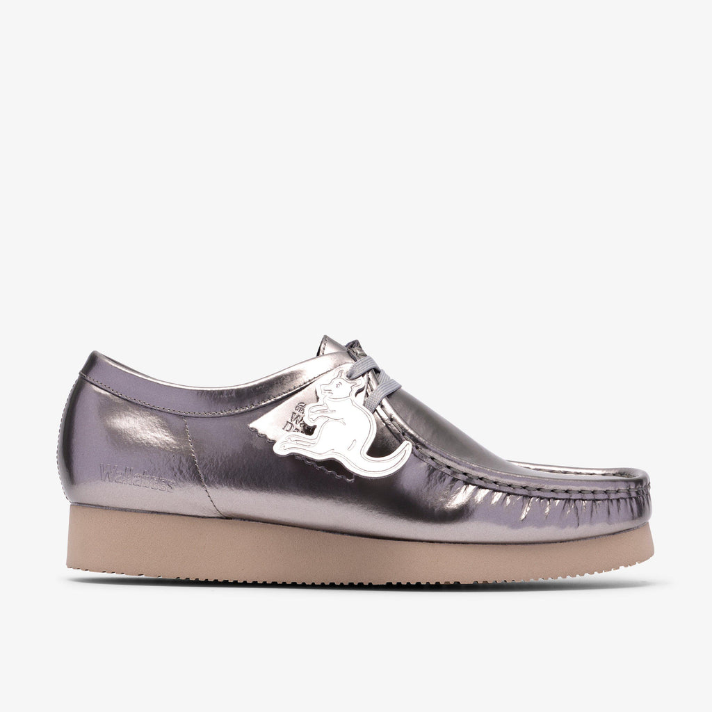 Wallabee 2604 Verni argenté