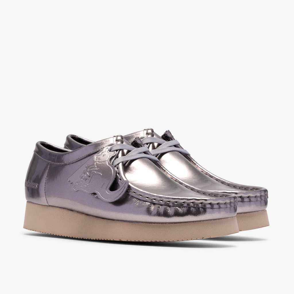 Wallabee 2604 Verni argenté