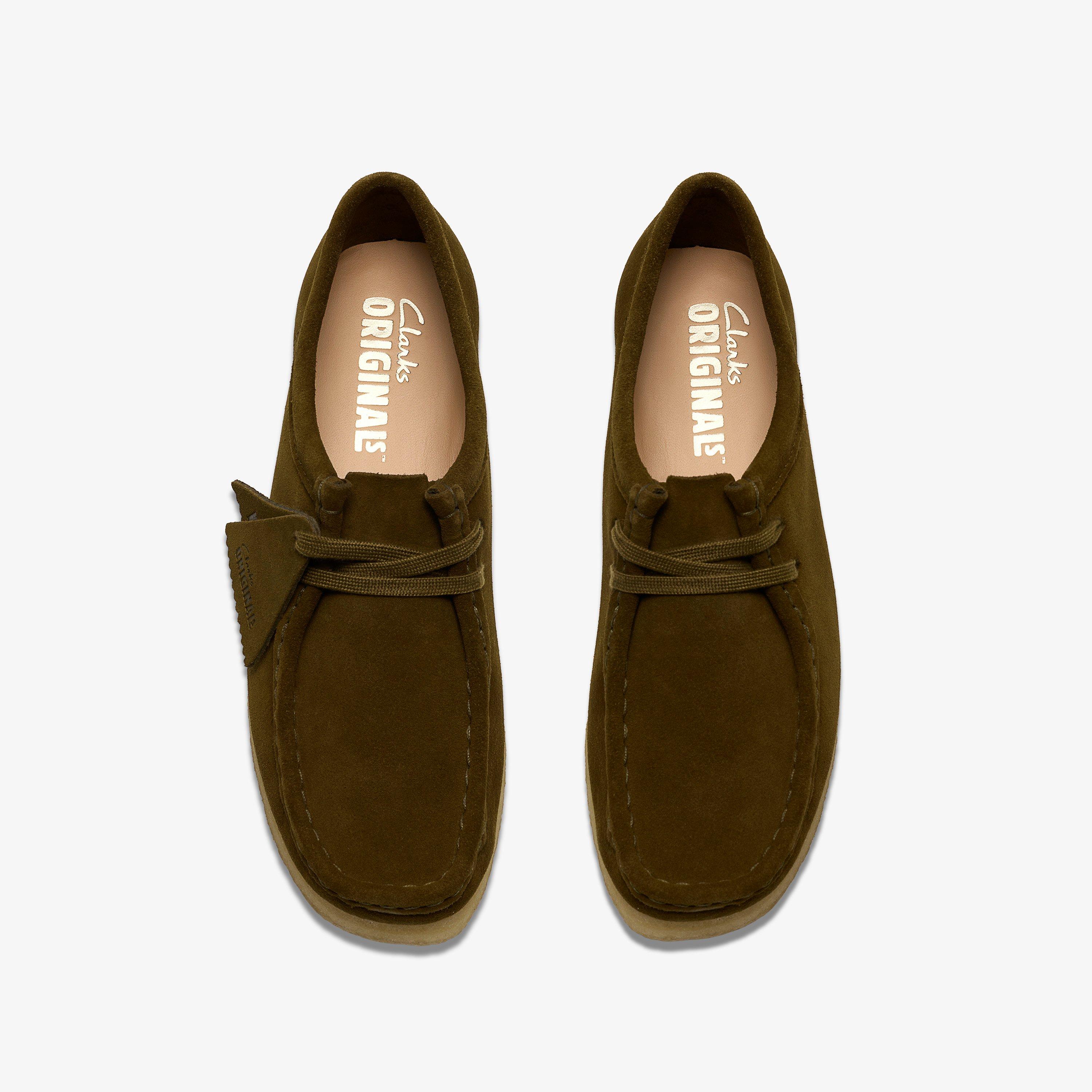 Wallabee Daim Vert Olive