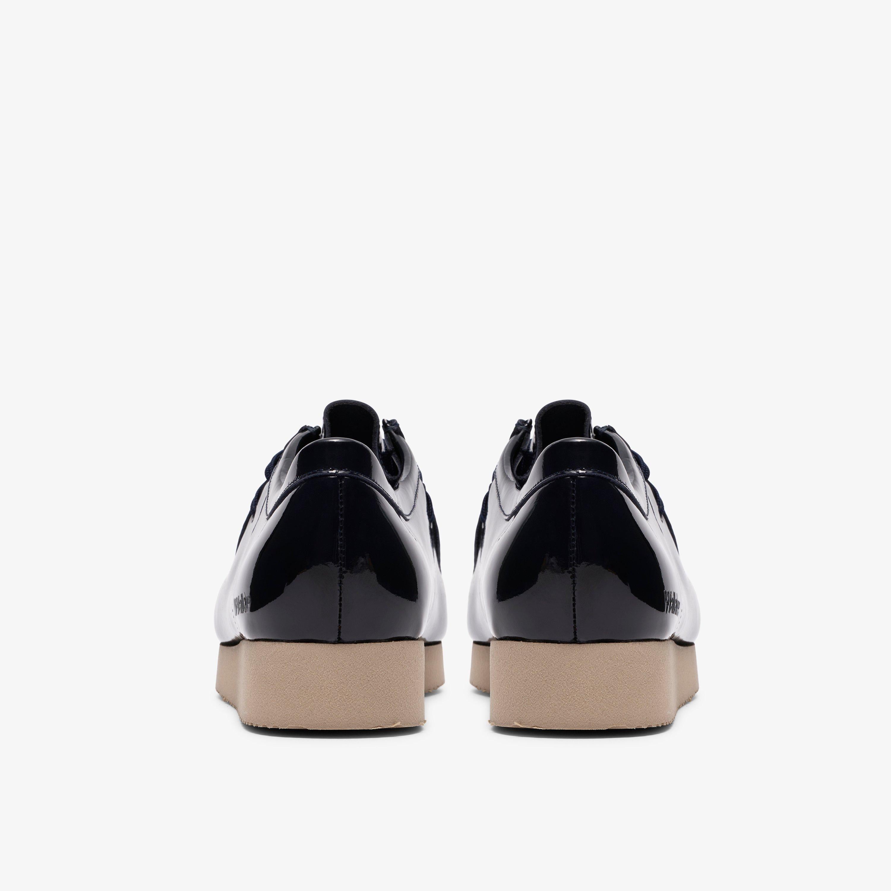 Wallabee 2604 Verni bleu marine