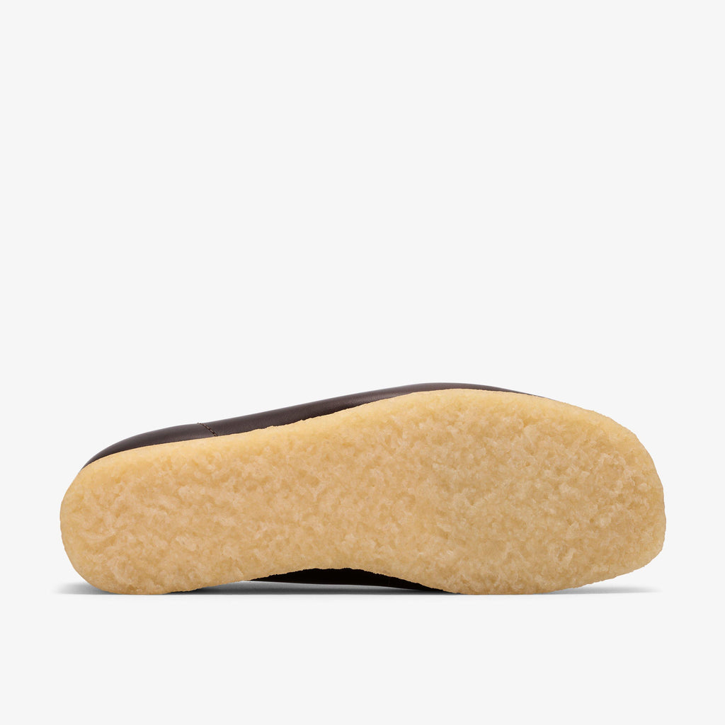 Wallabee Cuir marron foncé